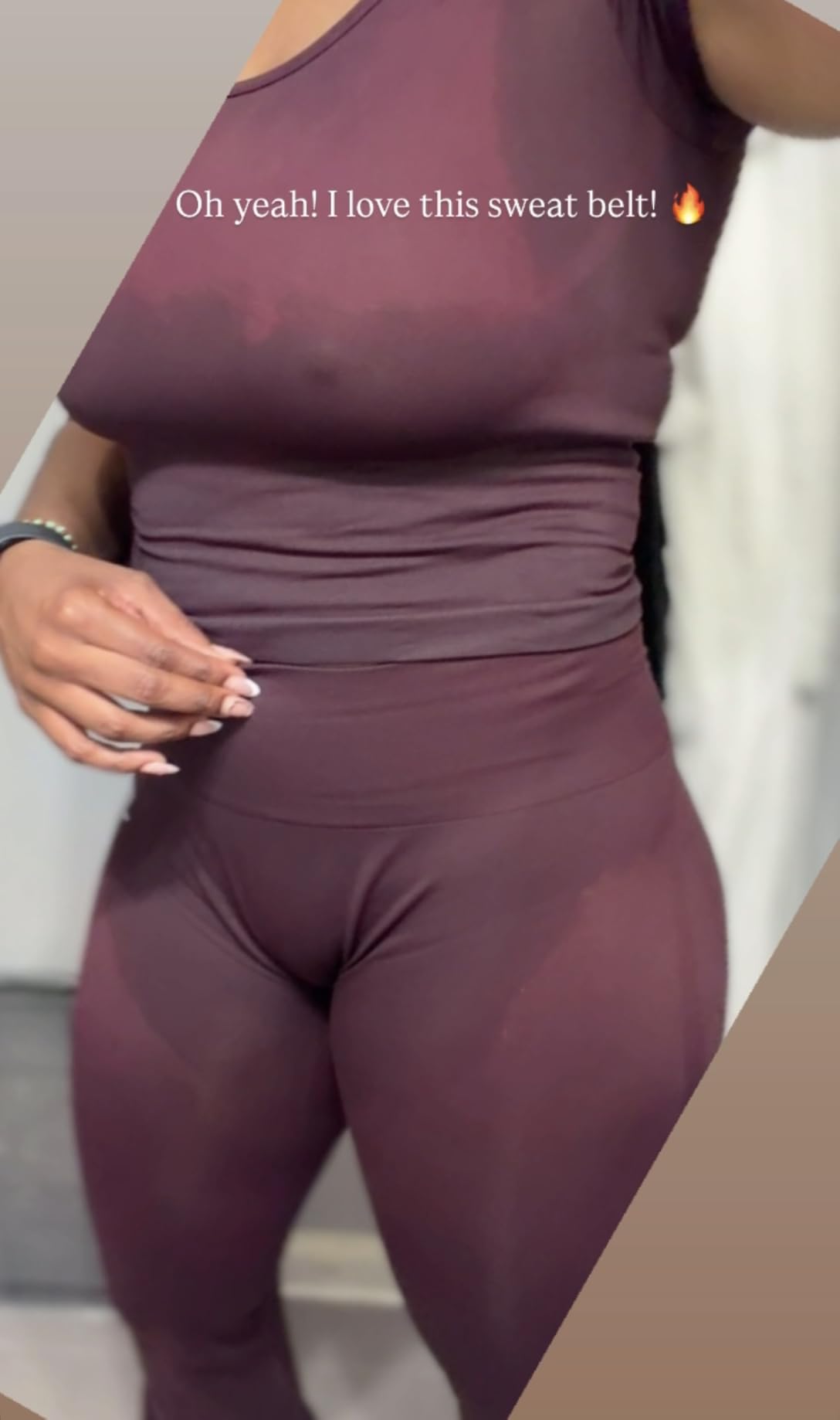 Sports Research Sweet Sweat® Waist Trimmer customer photo 2