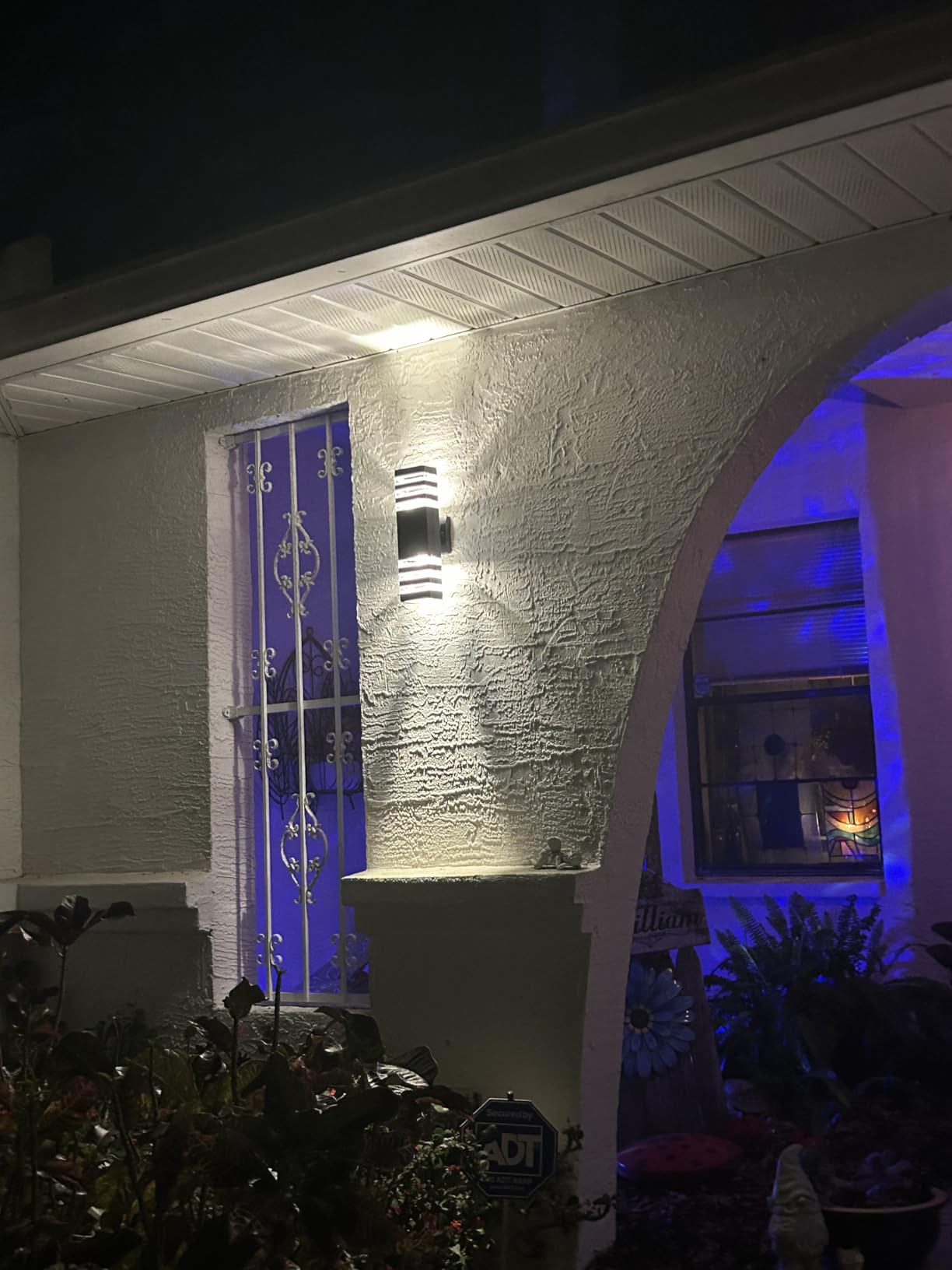 tewei Up and Down Outdoor Lights 15'' Exterior Wall Lights, Black, 2-Pack customer photo 2