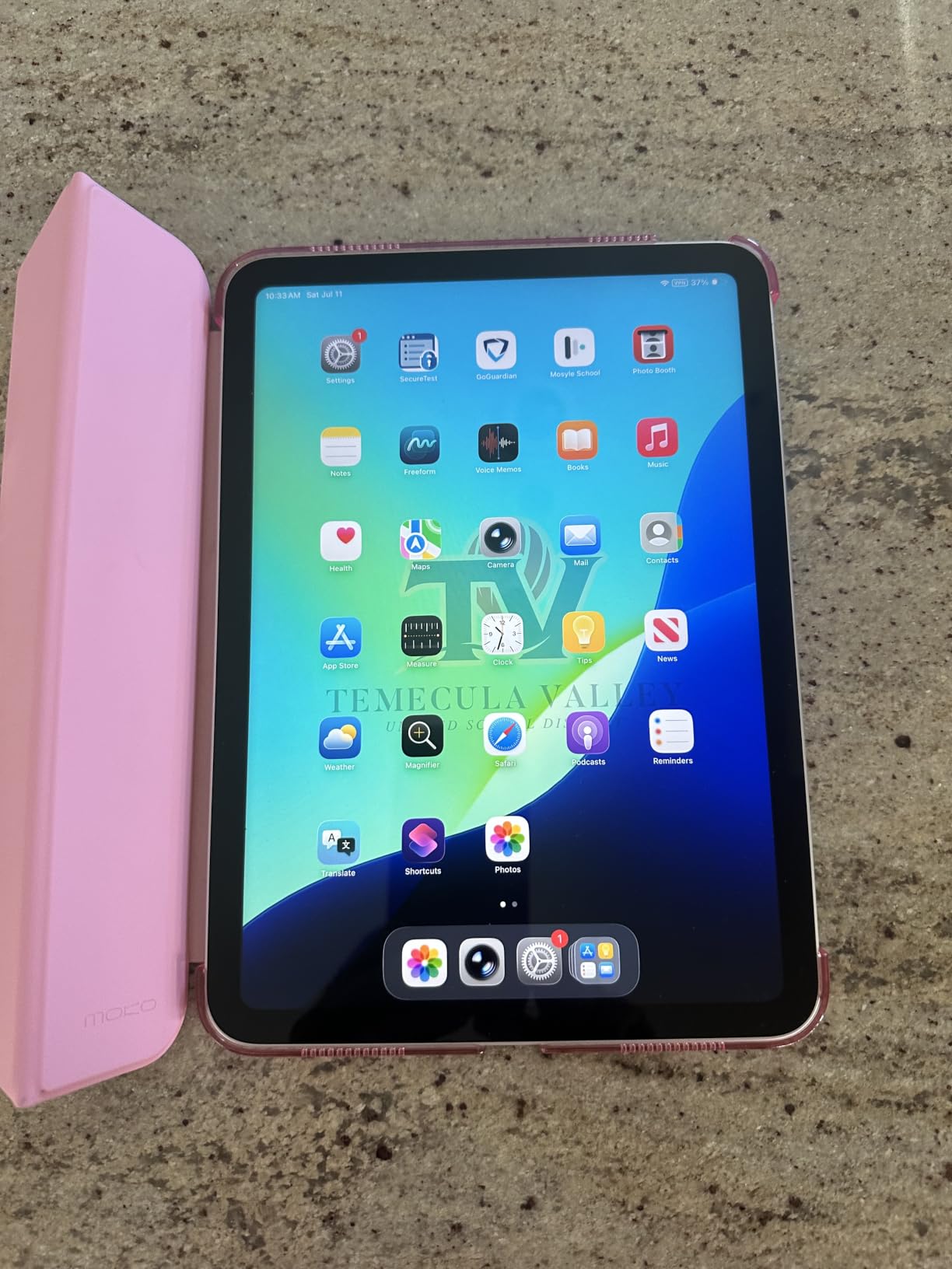 MoKo for iPad (A16) 11th Generation Case, iPad 10th Gen Case, Navy Blue customer photo 2