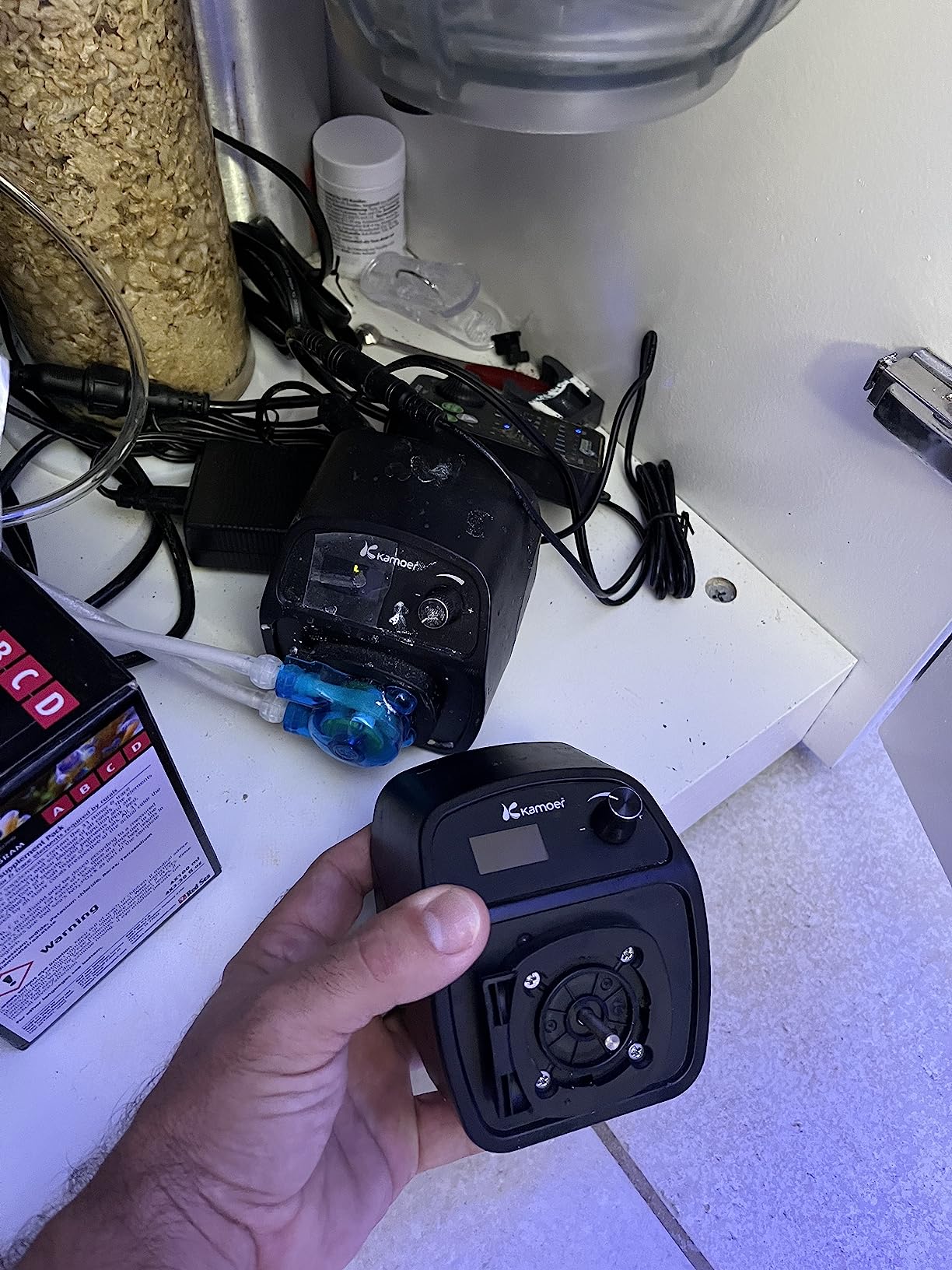 Kamoer X1 PRO-T2 Programmable Auto Aquarium Dosing Pump 24V 110 ml/min customer photo 1