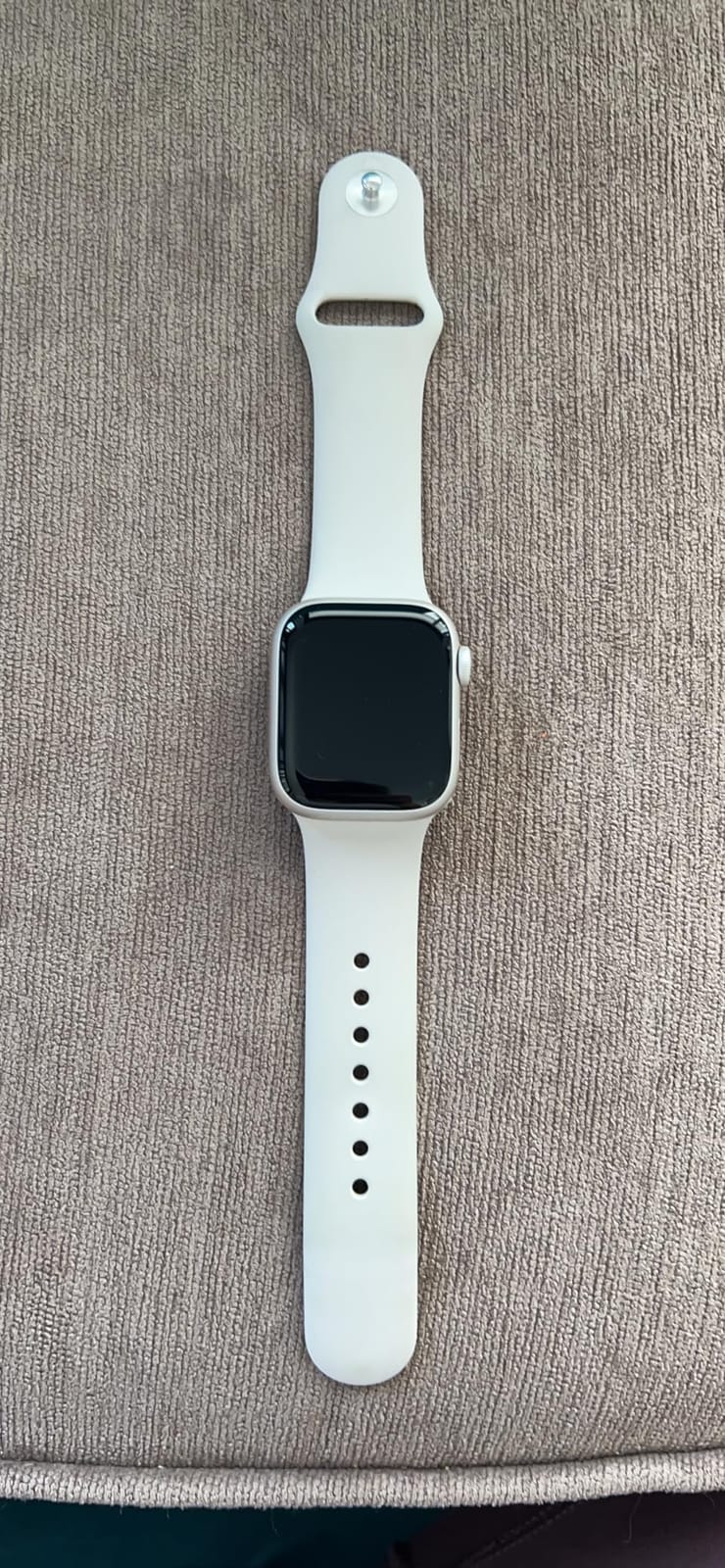 Apple Watch Series 8 [GPS 41mm] Smart Watch w/Midnight Aluminum Case with Midnight Sport Band - S/M. Fitness Tracker, Blood Oxygen & ECG Apps, Always-On Retina Display, Water Resistant customer photo 2