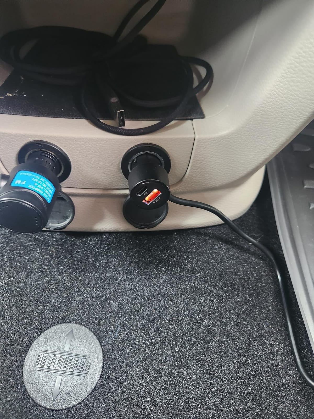 AINOPE PD&QC 108W Multiple Ports Car Charger, Cigarette Lighter USB Charger customer photo 1
