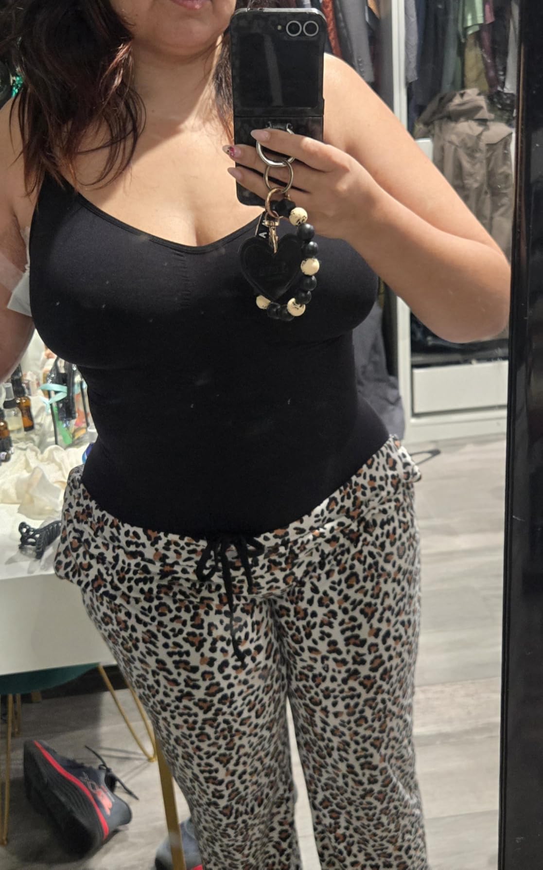 SHAPERX Shapewear for Women Tummy Control Bodysuit Mid Thigh Body Shaper Shorts for a Lifted Look customer photo 2