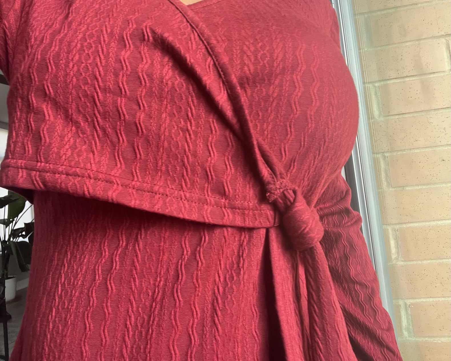 Chang Yun Maternity Nursing Dress Sweater Dress for Women Wedding Guest Dress Baby Shower Maternity Photoshoot Outfits customer photo 1