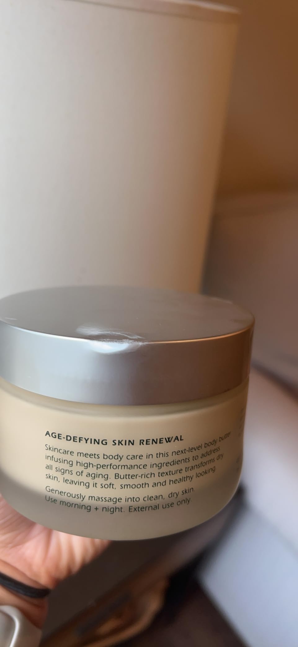 OSEA Undaria Algae™ Body Butter 6.7 oz - For Dry Skin - Ultra Hydrating Whipped Shea Butter + Ceramides - Vegan Skincare & Clean Bodycare - Thick Body Cream - For Extremely Dry Crepey Skin customer photo 2