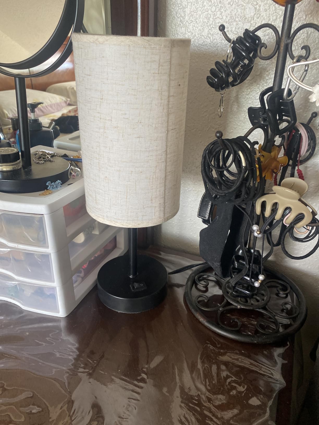 ZJOJO Table Lamp Set of 2, 13.8
