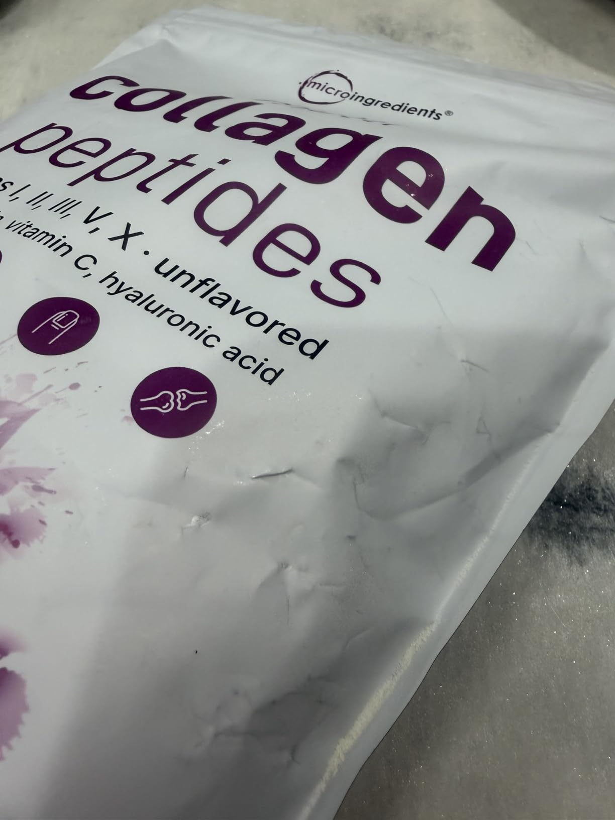 Micro Ingredients Multi Collagen Peptides Powder, 1lb (41 Servings) customer photo 1