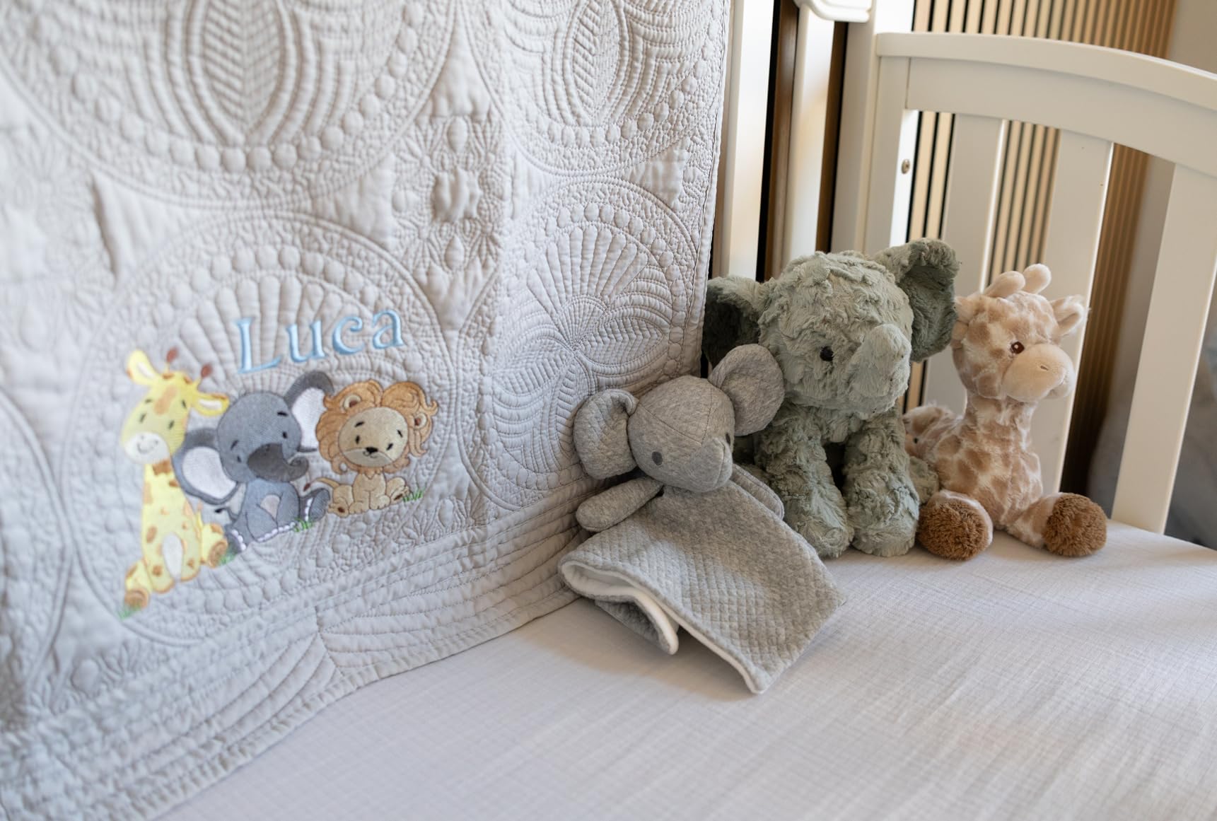 Newton Baby Fitted Crib Sheet 2-Pack, Organic Cotton - Oatmeal customer photo 1