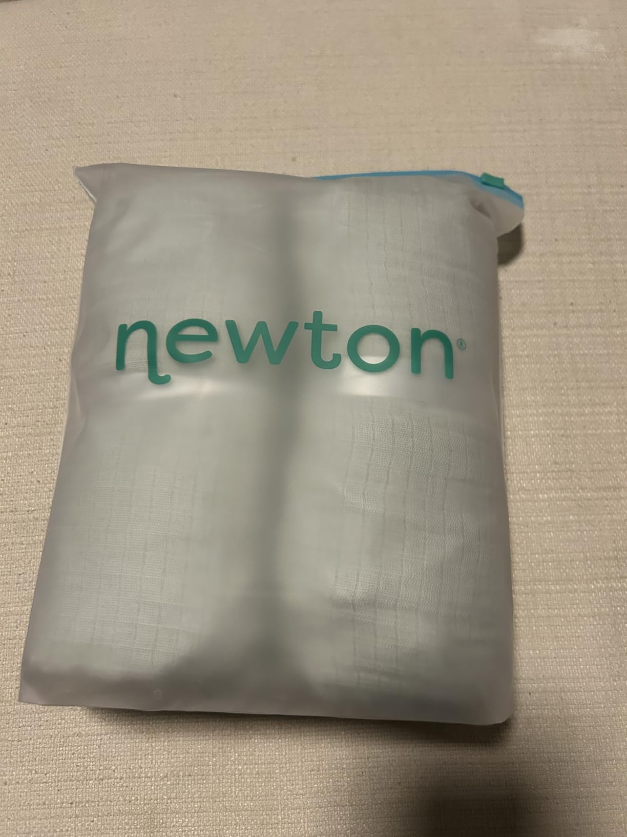 Newton Baby Fitted Crib Sheet 2-Pack, Organic Cotton - Oatmeal customer photo 2