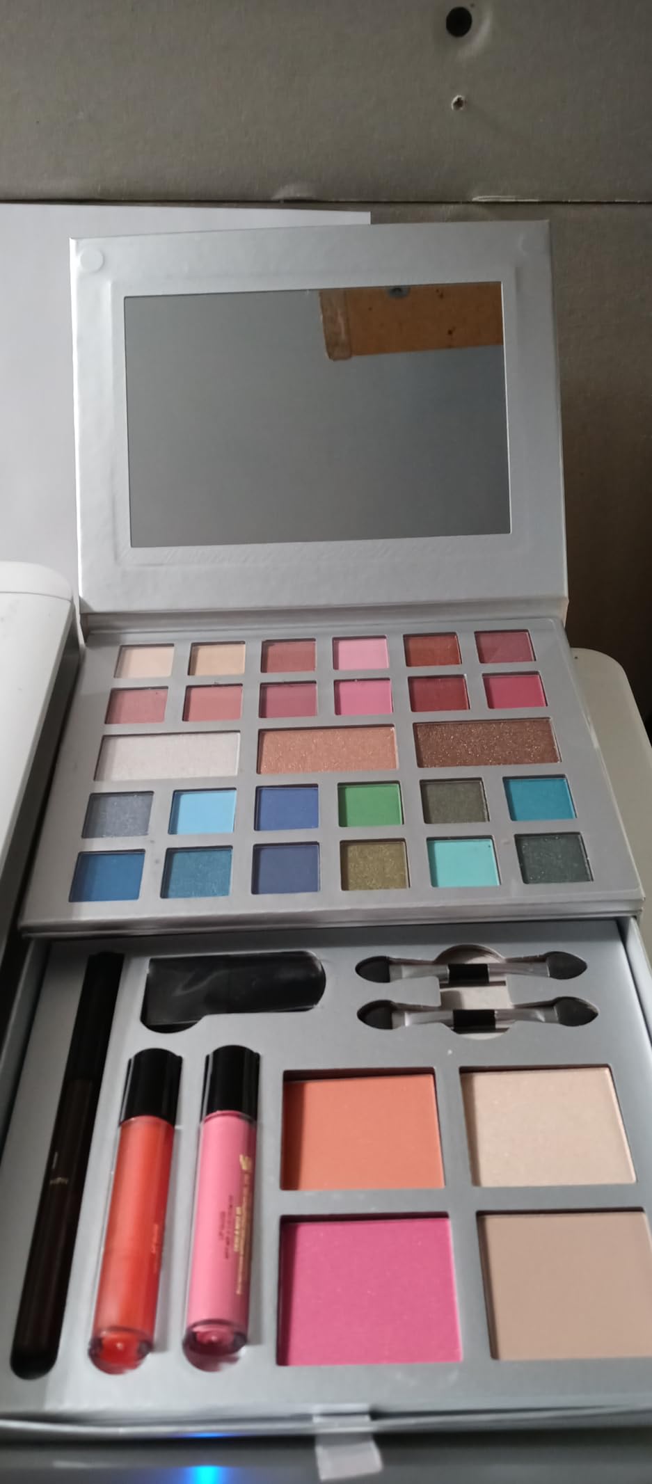 Color Nymph Makeup Kit for Teens Girls Beginners Travel Make up Set Purple customer photo 2