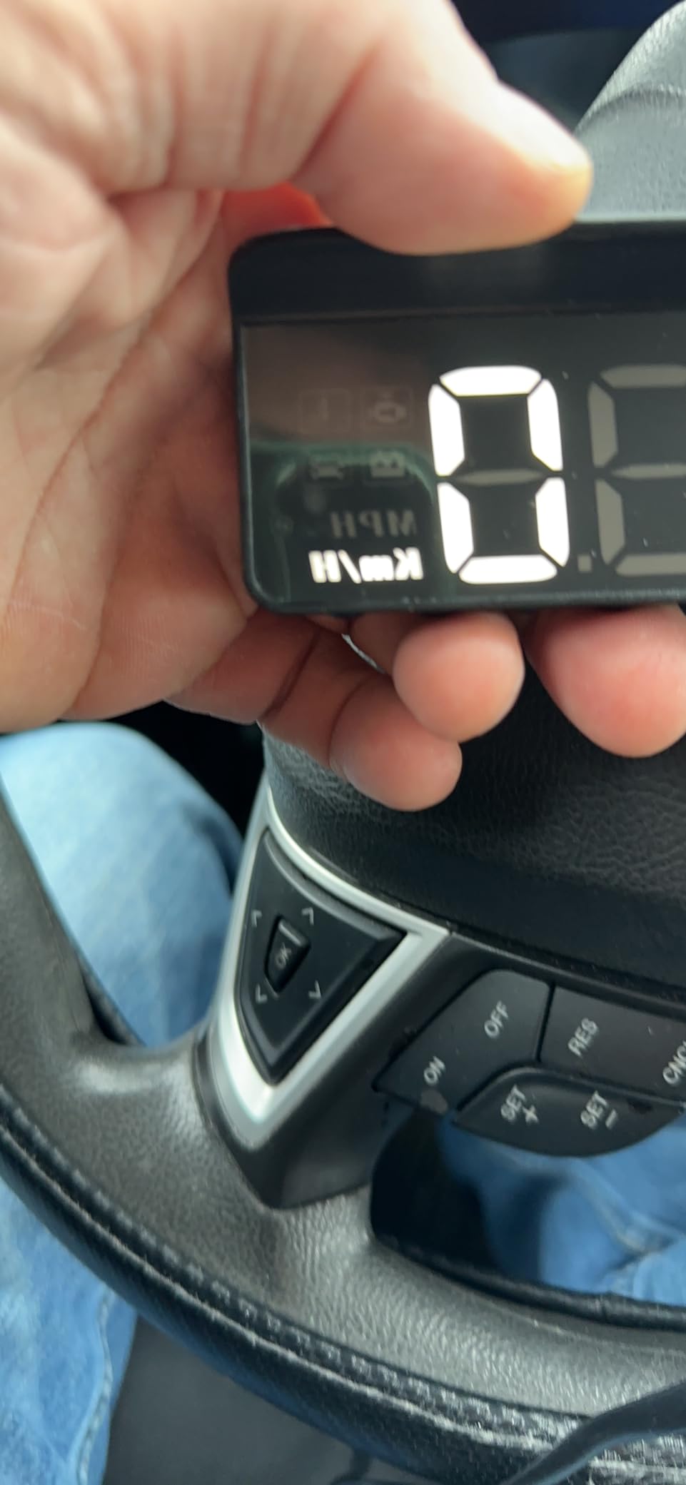 Obdii Hud, Car Speedometer, Obd2 Hud Projector Multifunction Gauge Alarm Fatigue Driving Reminder customer photo 1