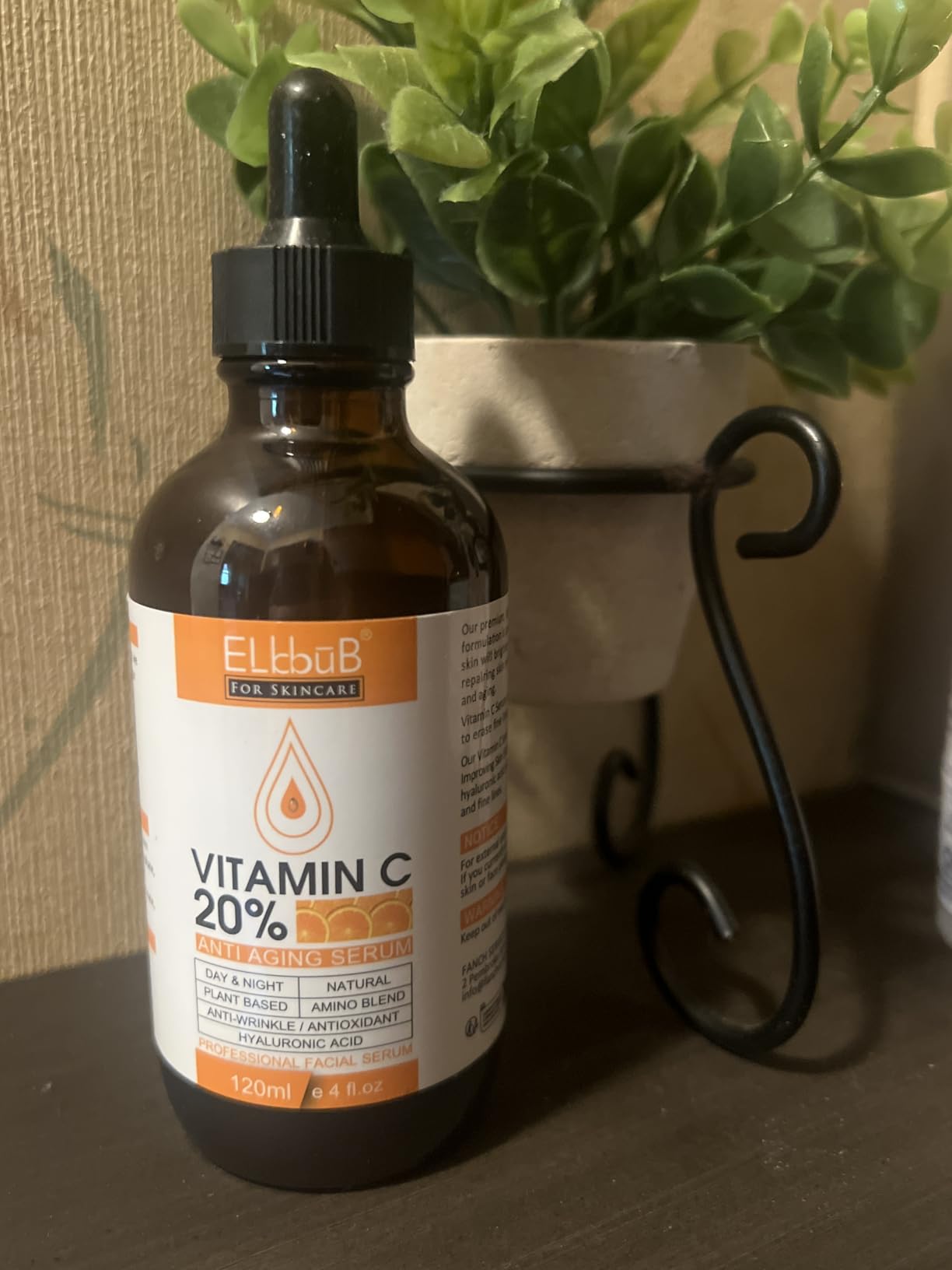 Premium 20% Vitamin C Serum For Face with Hyaluronic Acid, Retinol & Amino Acids - Boost Skin Collagen,Hydrate & Plump Skin, Anti Aging & Wrinkle Facial Serum 60ml customer photo 1