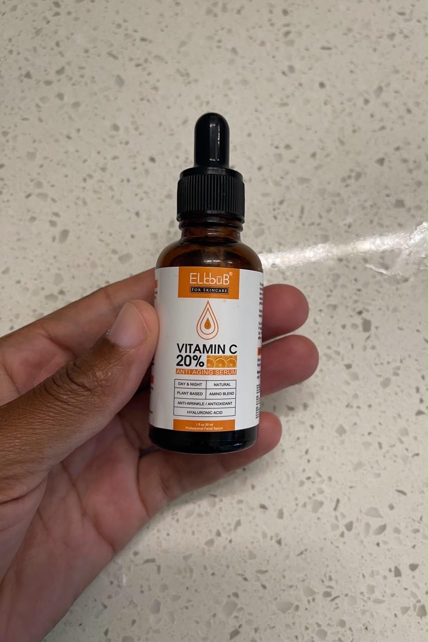 Premium 20% Vitamin C Serum For Face with Hyaluronic Acid, Retinol & Amino Acids - Boost Skin Collagen,Hydrate & Plump Skin, Anti Aging & Wrinkle Facial Serum 60ml customer photo 2