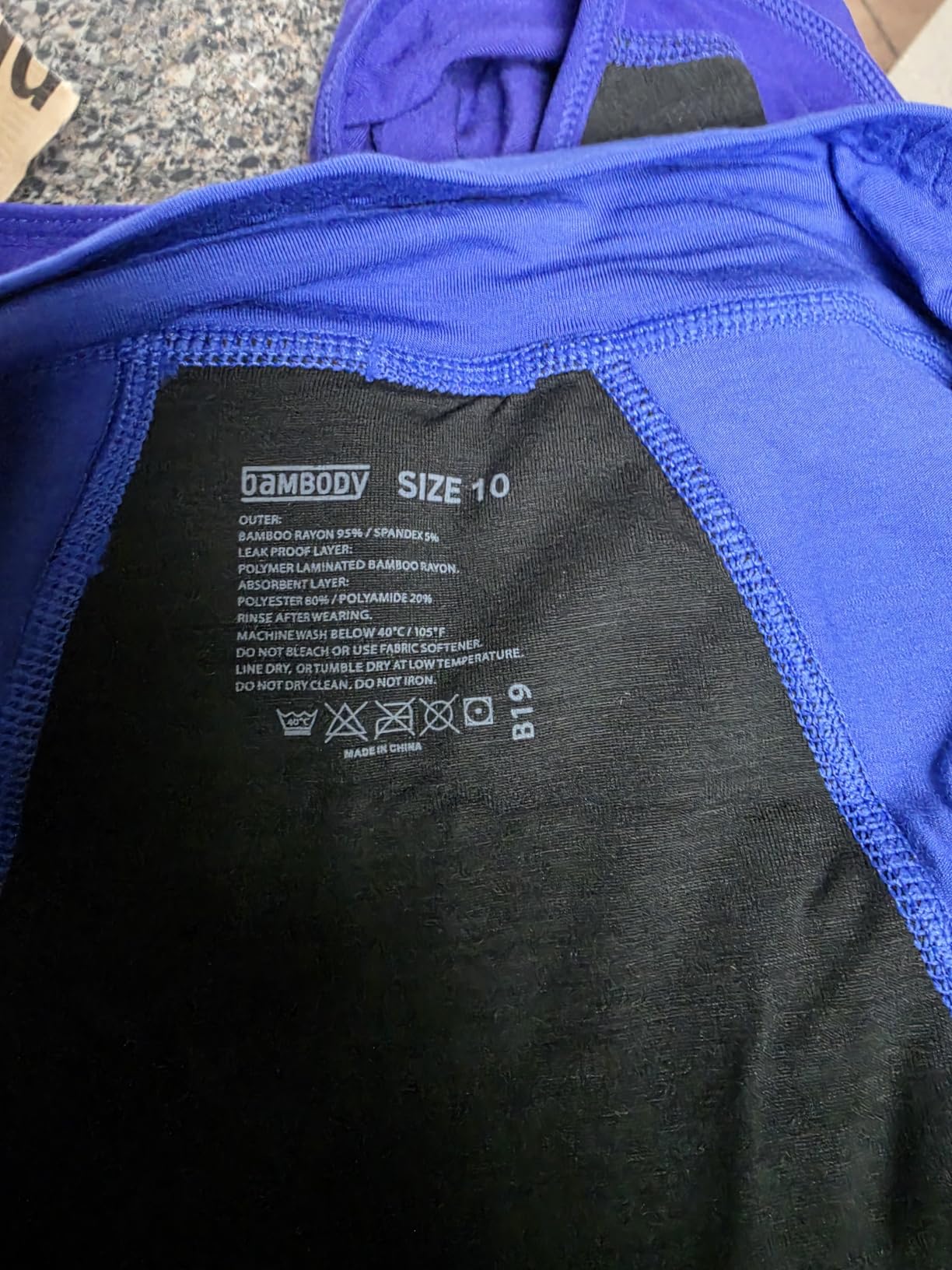 Bambody Period Underwear for Women - Overnight Protection - Bamboo Rayon customer photo 1