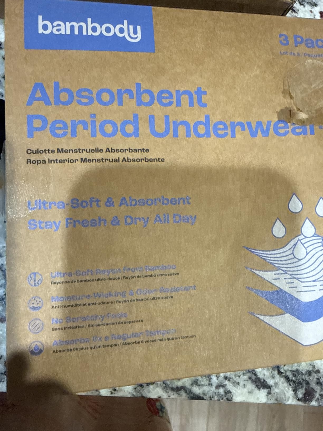 Bambody Period Underwear for Women - Overnight Protection - Bamboo Rayon customer photo 2