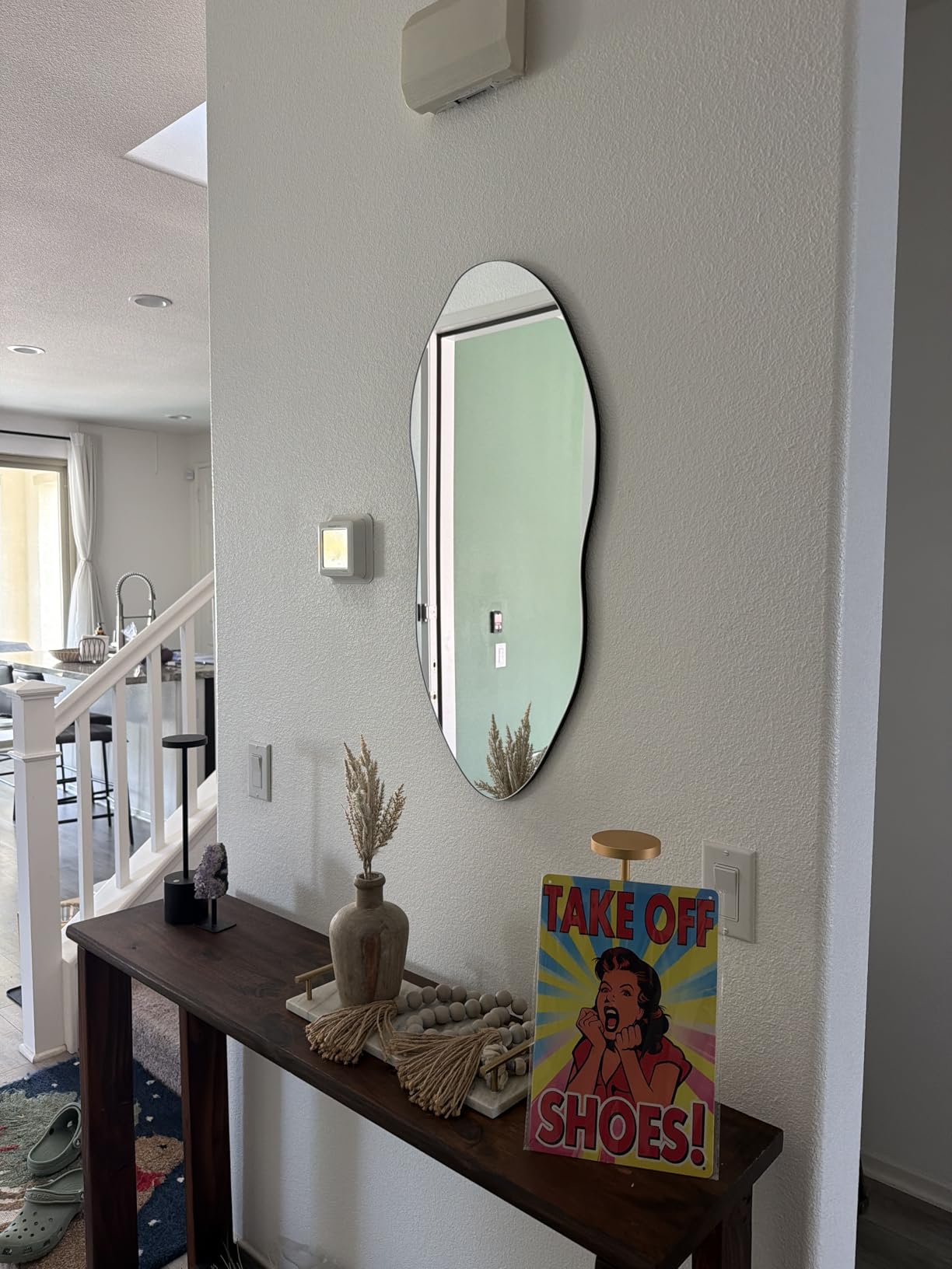 Delma Irregular Wall Mirror, 32