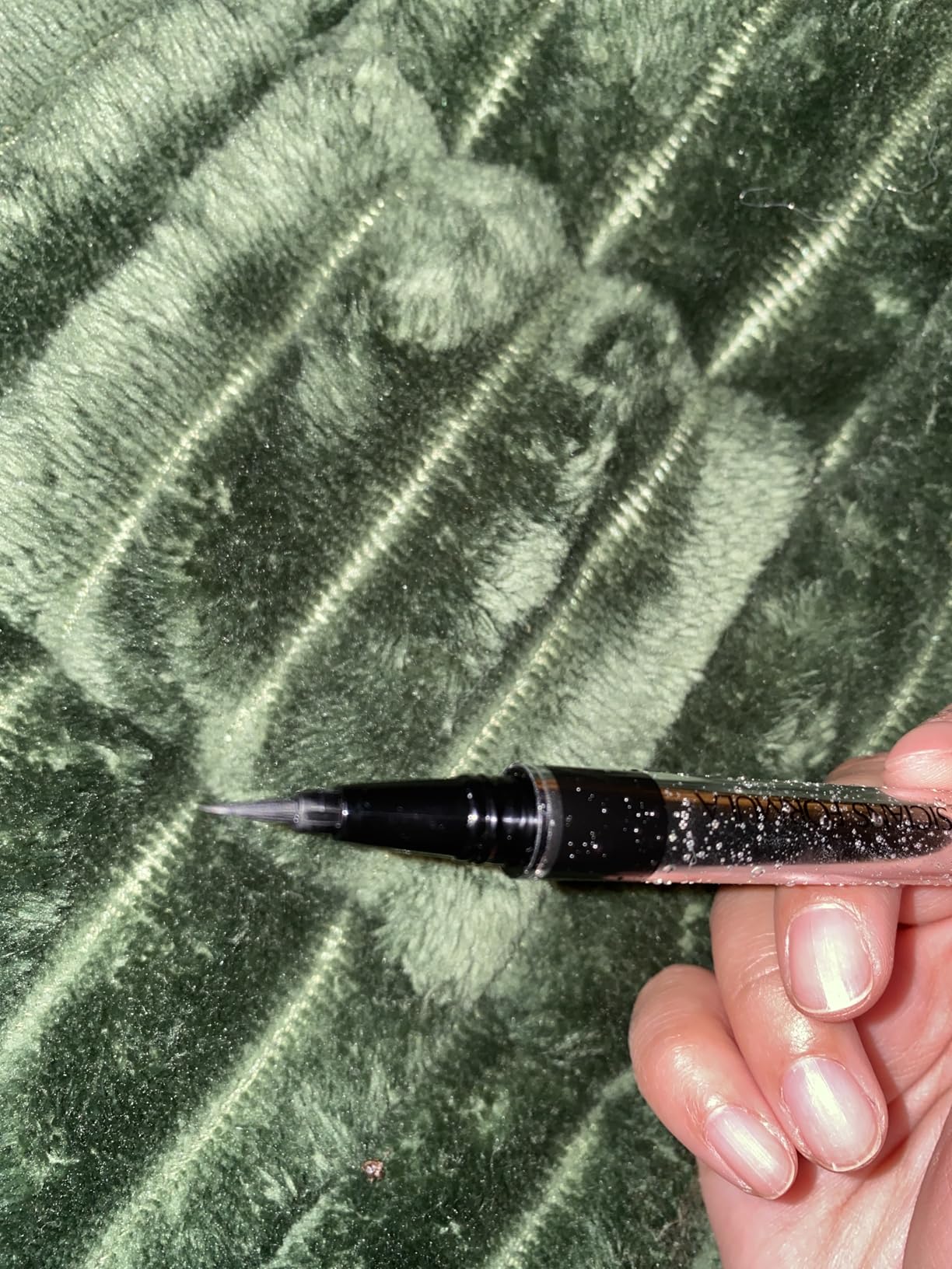Physicians Formula Eye Booster Super Slim Liquid Eyeliner, Waterproof Precision with a Lash-Boosting Complex, Natural Finish, & Sensitive Skin Approved, Cruelty-Free & Vegan -Ultra Black customer photo 2