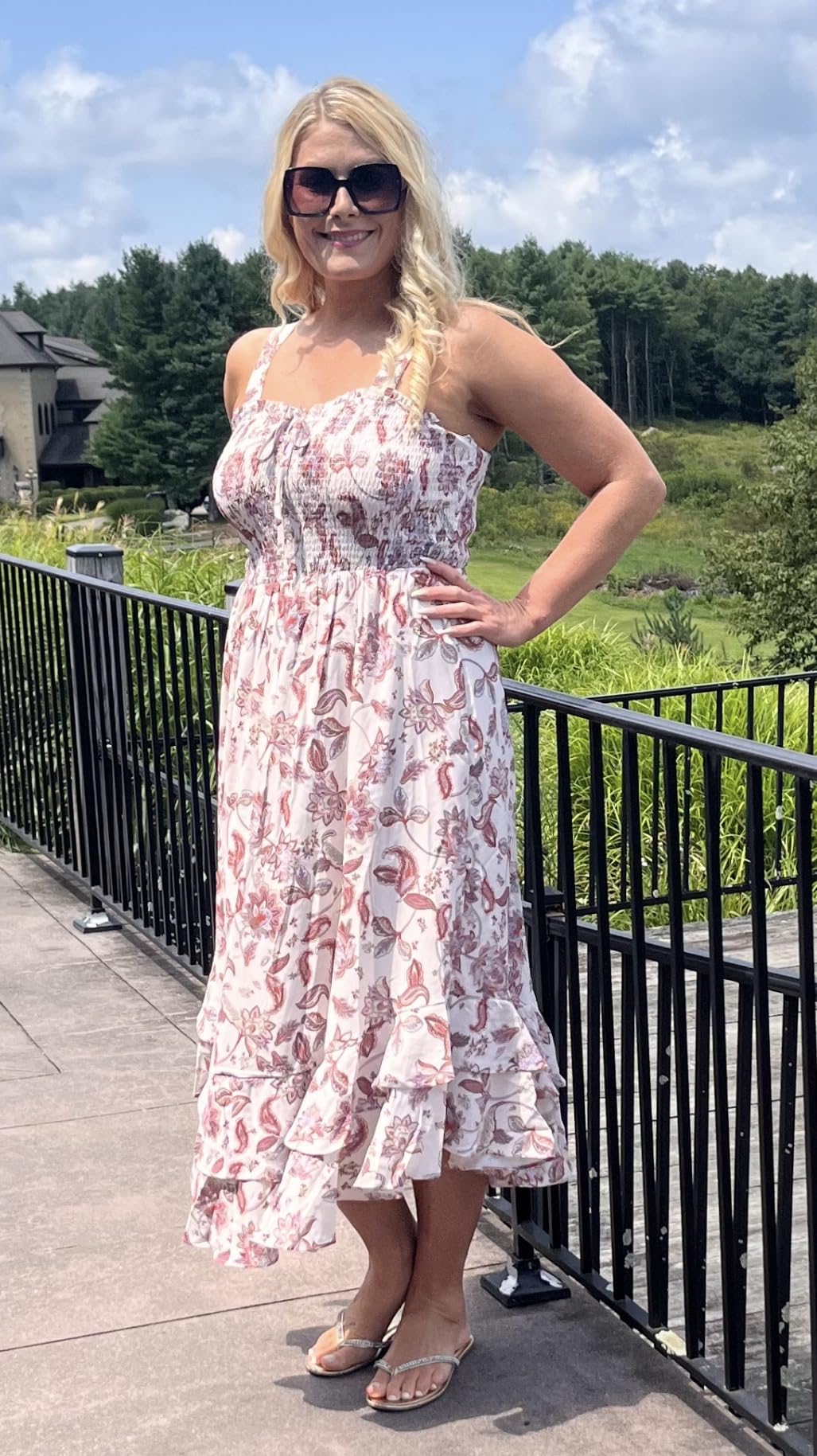 GRACE KARIN Women's 2026 Summer Floral Boho Dresses customer photo 2