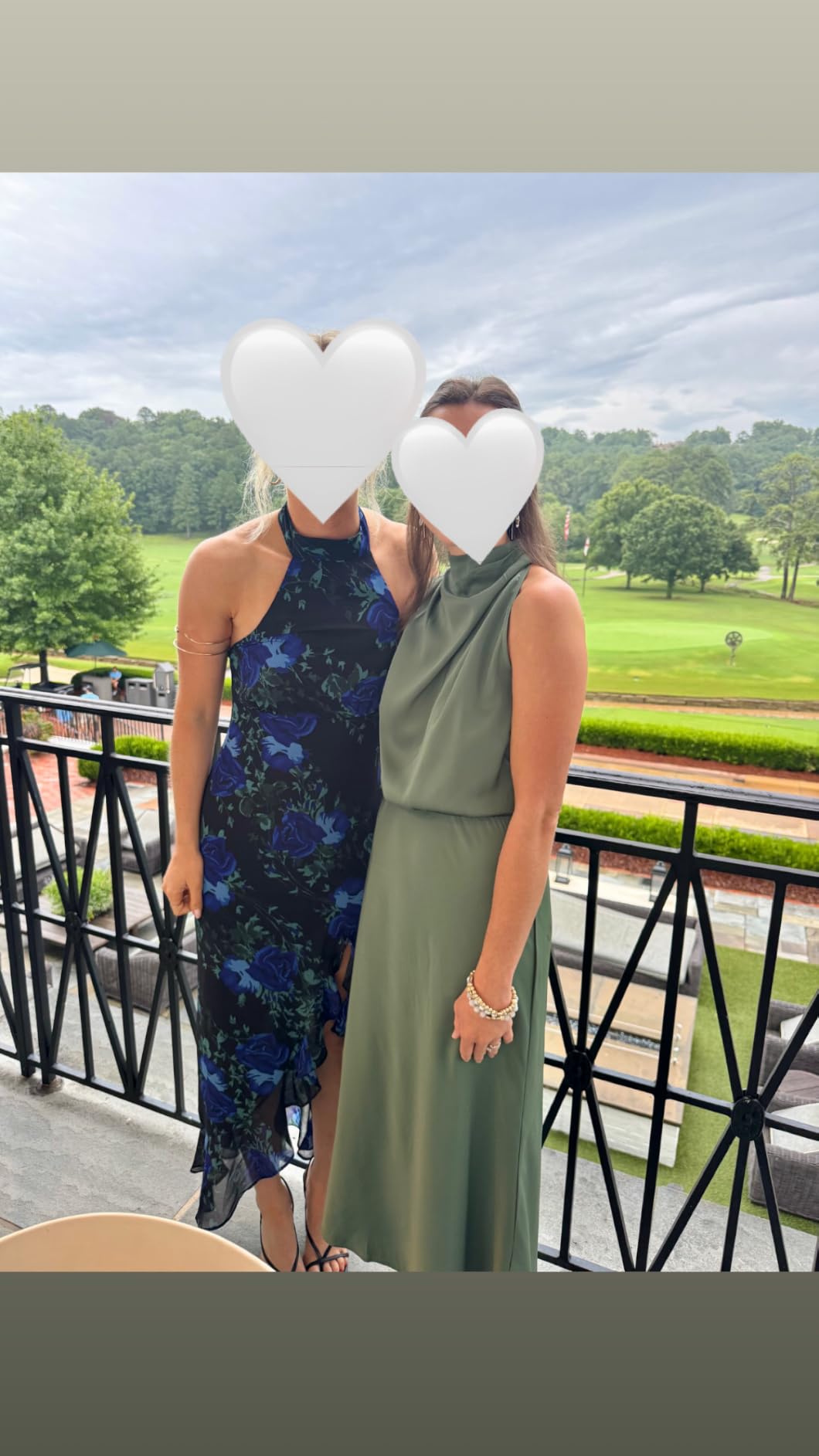 BTFBM Mock Neck Cocktail Dresses for Women Summer customer photo 2