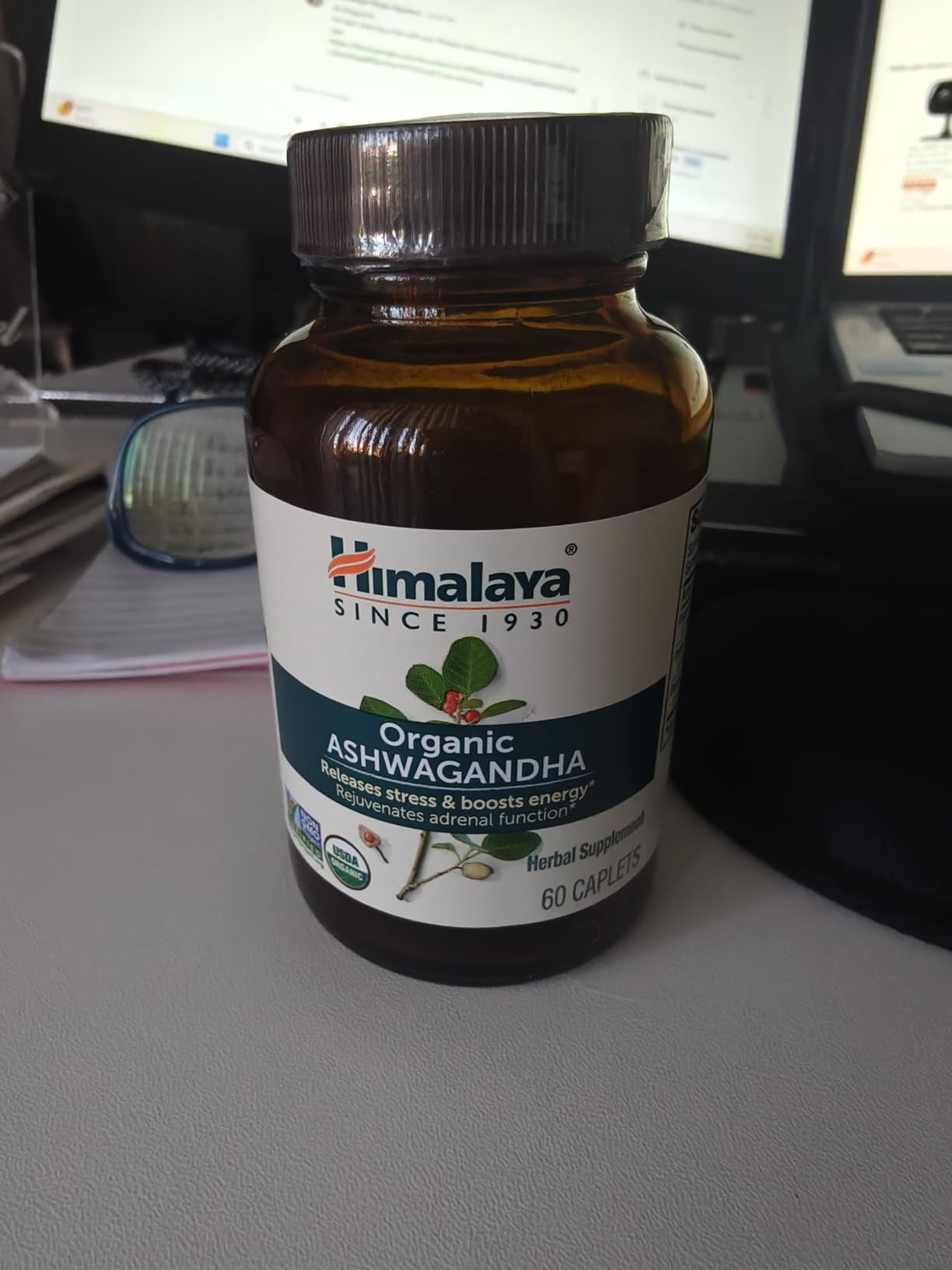 Himalaya KSM-66 Organic Ashwagandha Gummies, BlackBerry Flavor, 60 Gummies customer photo 2