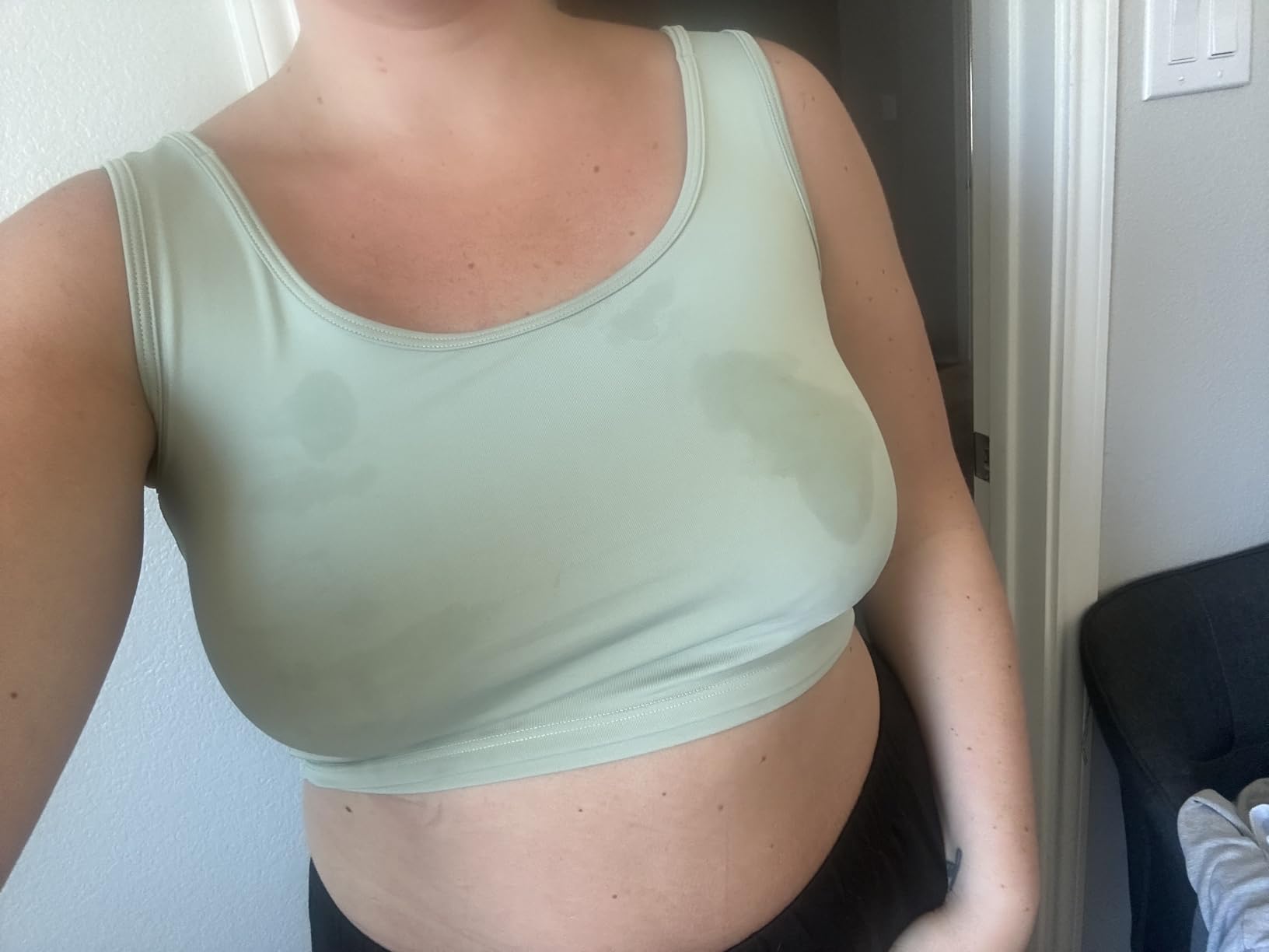 Larken Hands Free Pumping Bra for Breastfeeding | Breast Pump - Maternity Bras for Pregnancy, Pumping & Nursing Bra in One customer photo 2