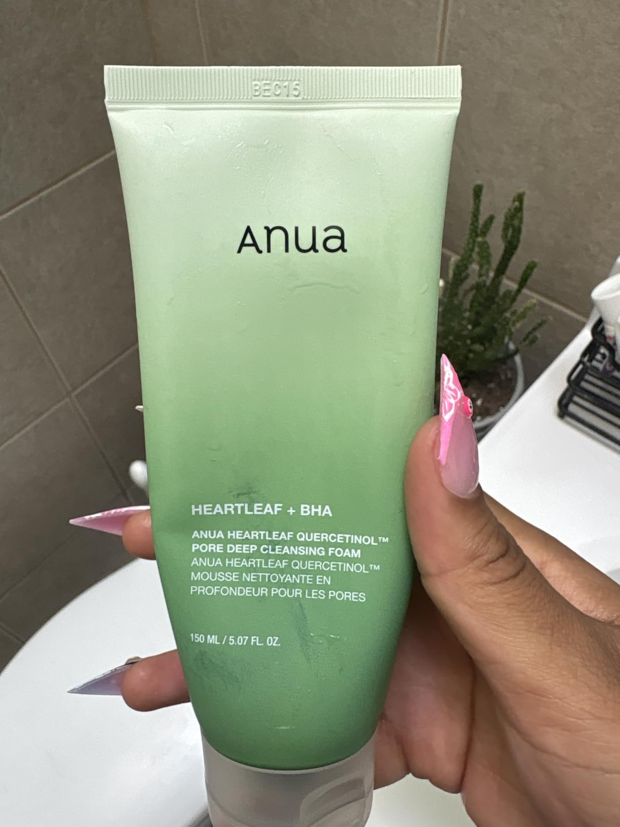 Anua Heartleaf Quercetinol Pore Deep Cleansing Foam, 5.07 fl.oz customer photo 1