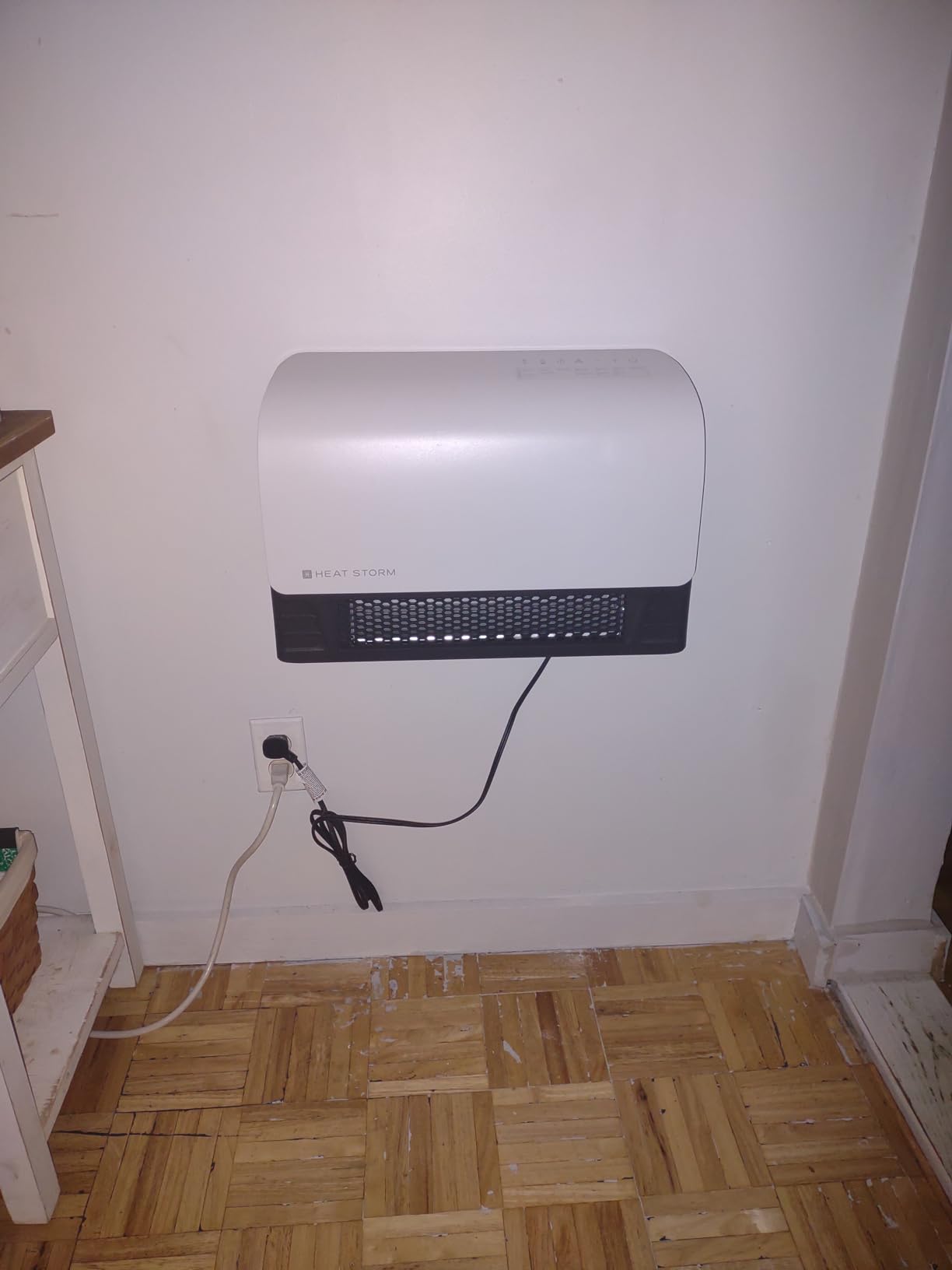 Heat Storm 1500-Watt Sedona WiFi Infrared Wall Mountable Heater,White customer photo 2