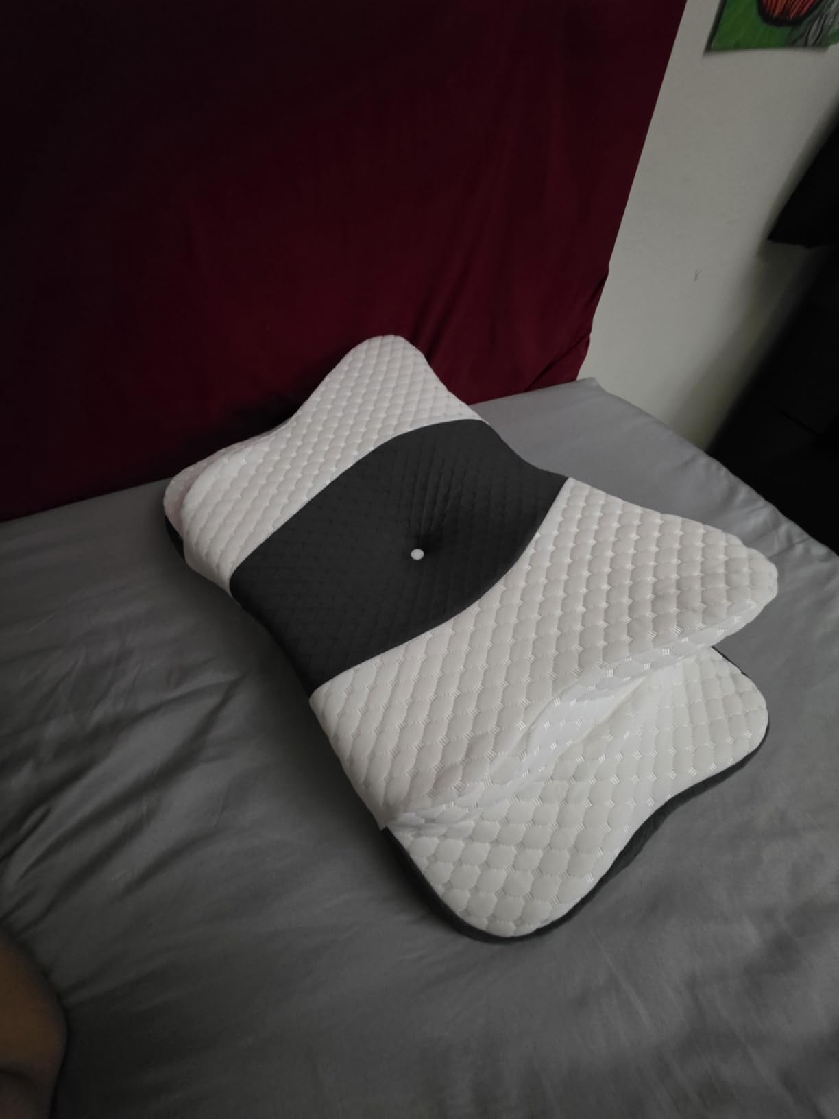 CHxxy Memory Foam Pillows, Cervical Pillow for Neck & Shoulder Pain Relief customer photo 2
