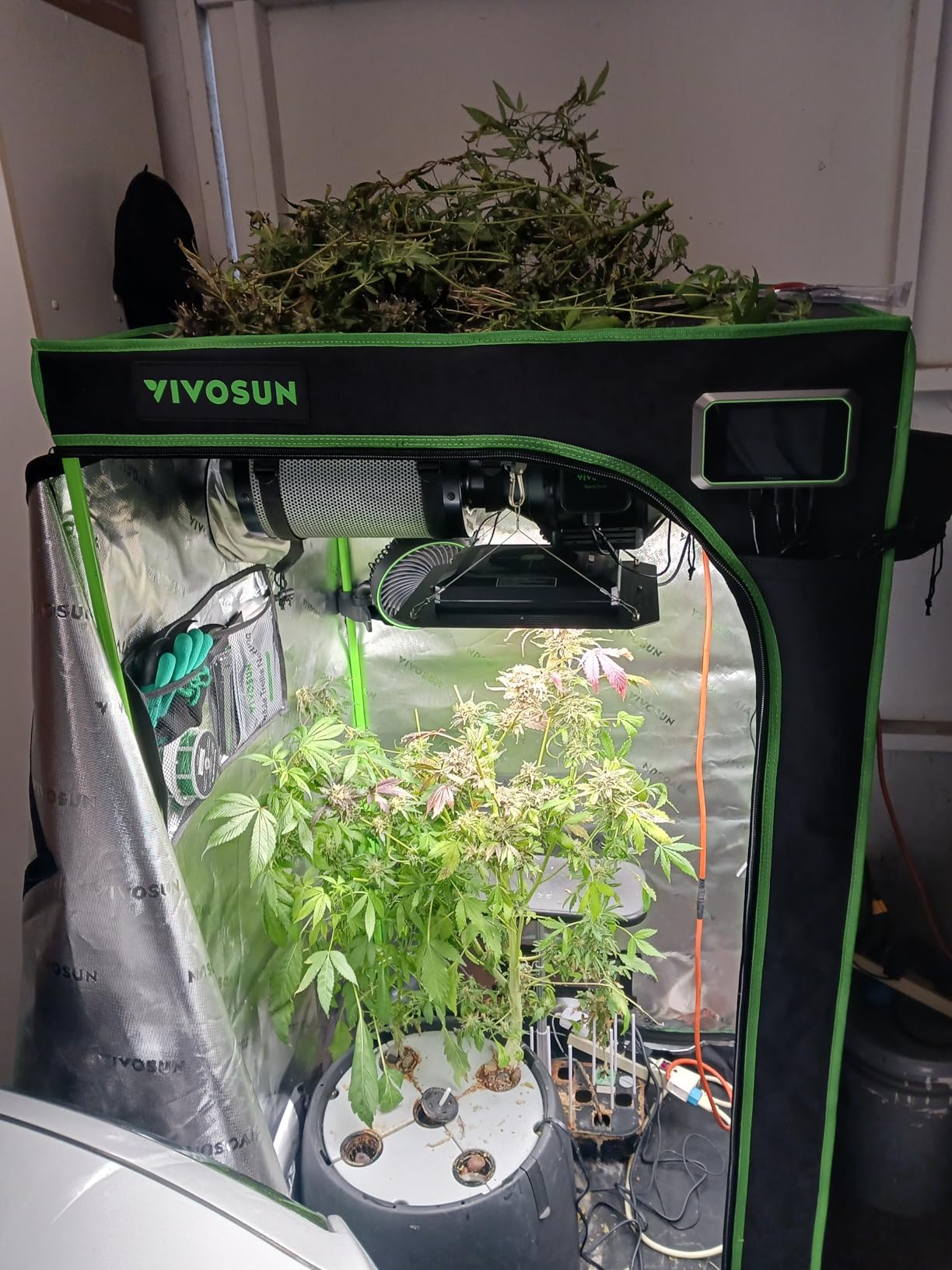 VIVOSUN Smart Grow Tent Kit 2x2, 1-Plant WiFi-Integrated Grow Kit System customer photo 2