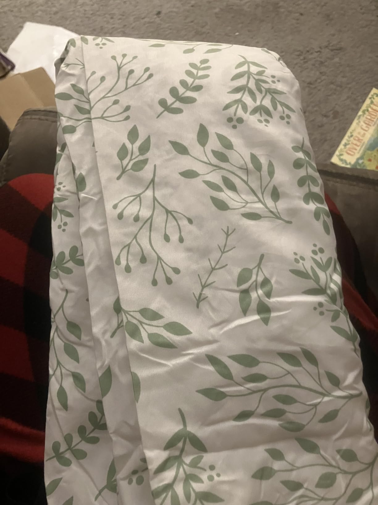 Yoofoss 2-Pack Baby Crib Sheets for Boys Girls 52x28 (Green+Leaf) customer photo 1