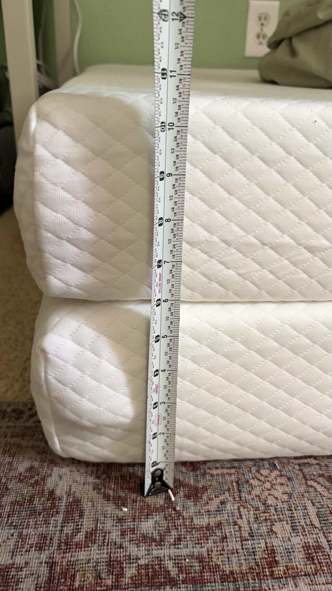 FDW | 5 Inch Twin Mattress | Medium Firm | Gel Memory Foam | White customer photo 1