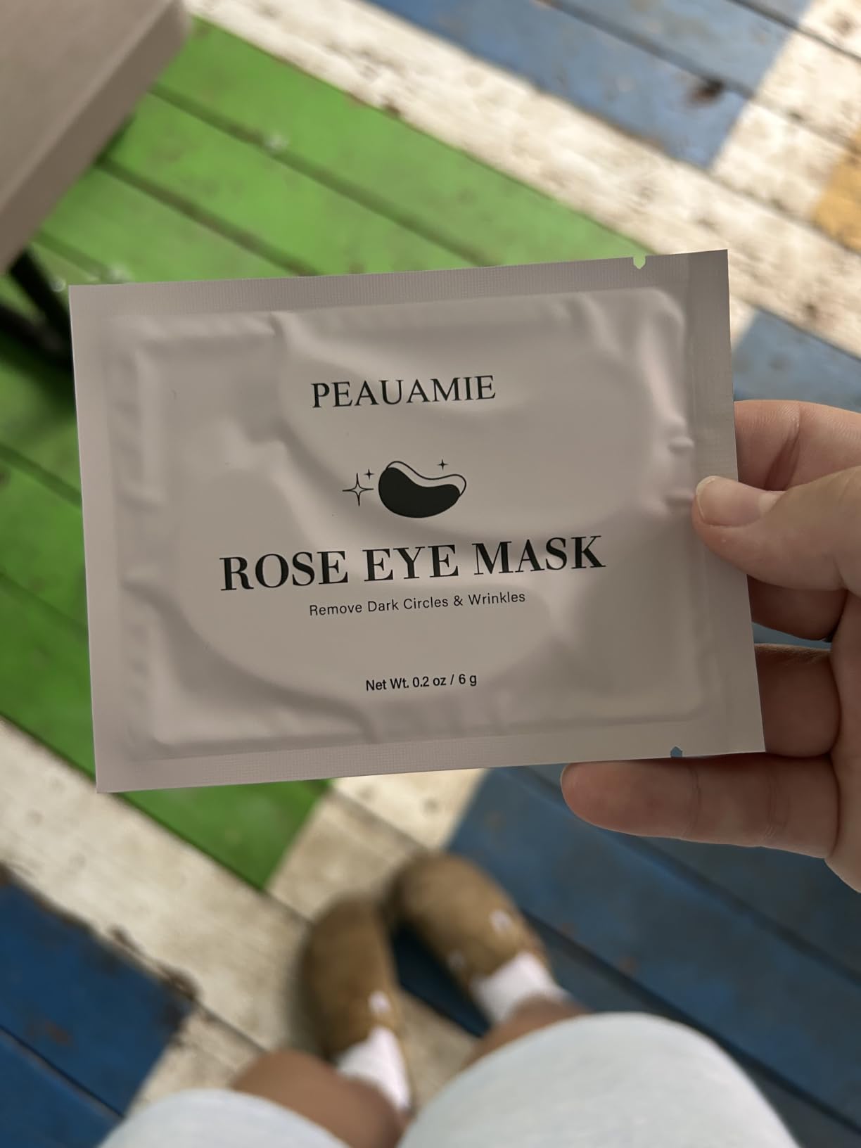 PEAUAMIE Under Eye Patchs Hyaluronic Acid Eye Mask for Dark Circles and Puffiness Wrinkle Eye Bags 30 Pairs customer photo 1