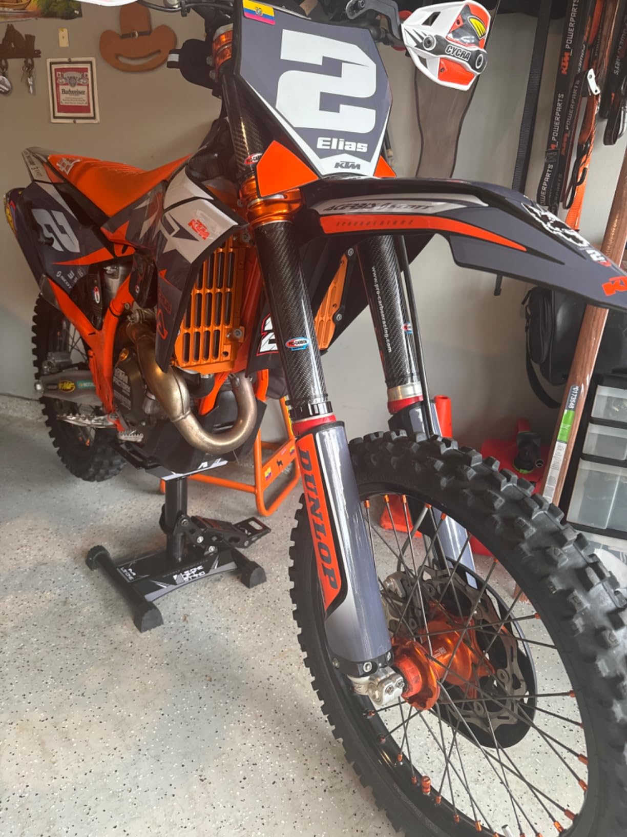 Matrix LS-One Lift Red Stand Dirt Bike Off Road customer photo 2