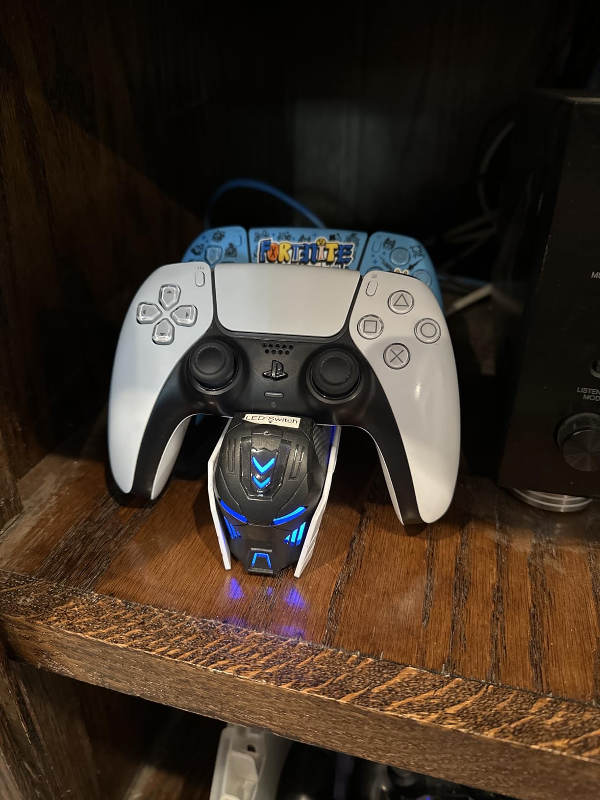 PS5 Controller Charger Station for PlayStation 5 Controllers Dual Stand Charger Dock, PS5 Controller Charging Station Accessories(S customer photo 2