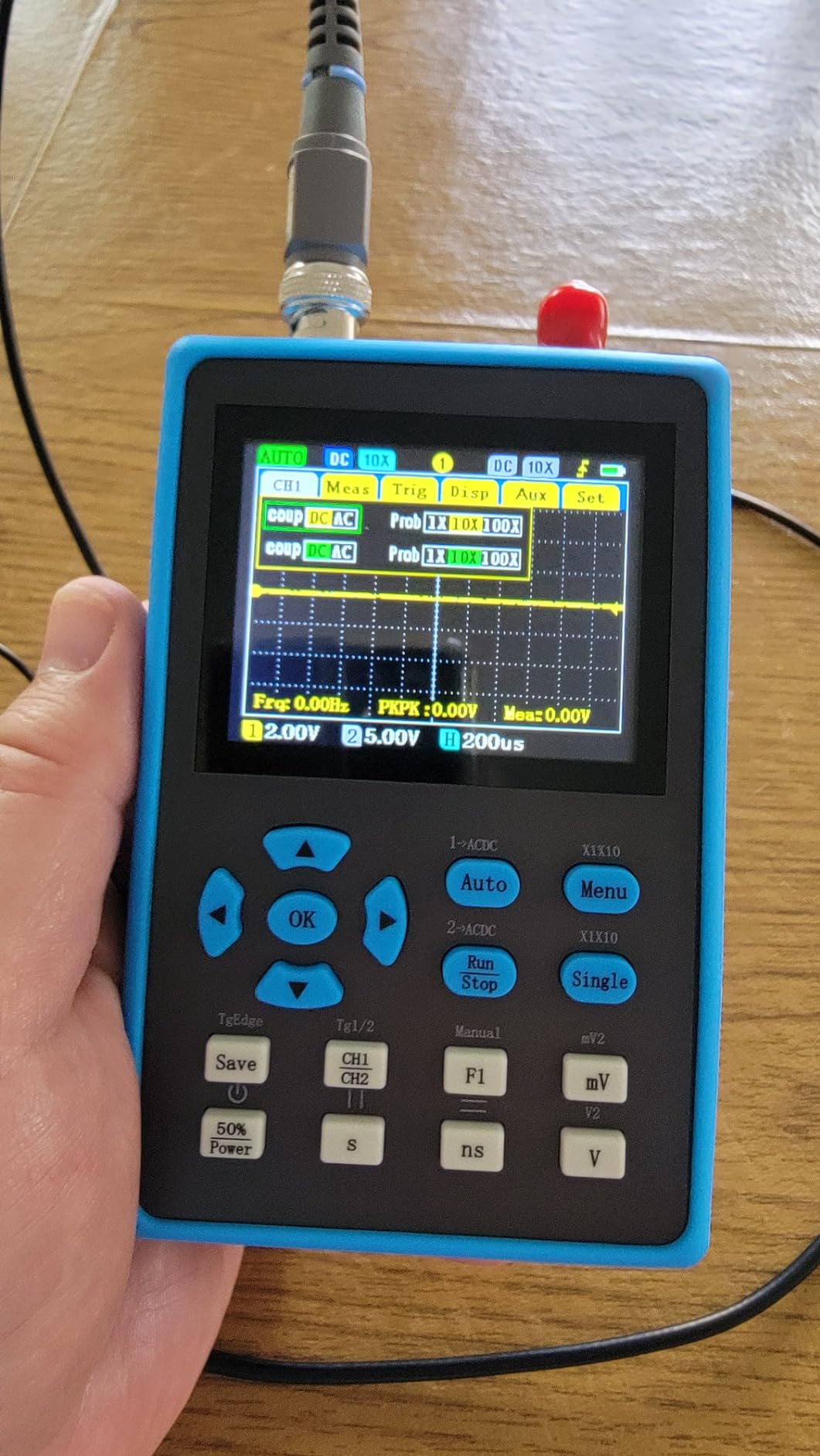 DSO2512G LCD Handheld Digital Oscilloscope Kit - 2 Channel 2.8