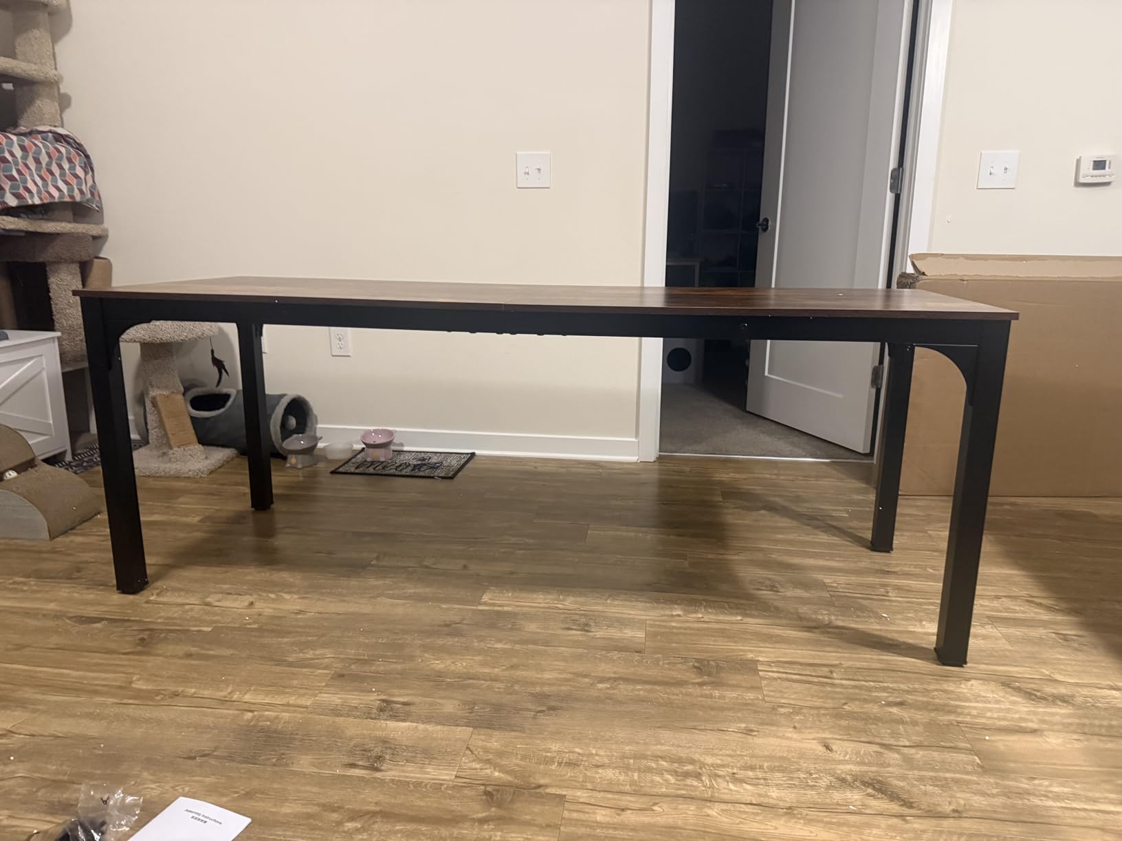 Tribesigns 78.7 Inches Extra Long Computer Desk 2 Person Desk, Double Long Desk, Workstaion for Home Office customer photo 1