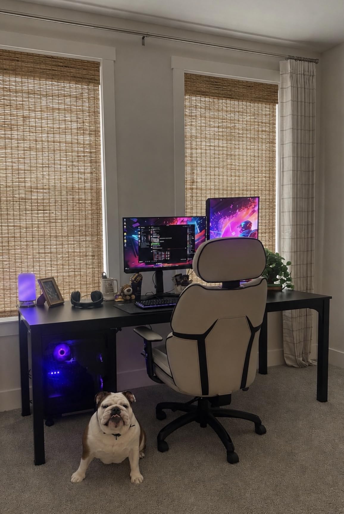 Tribesigns 78.7 Inches Extra Long Computer Desk 2 Person Desk, Double Long Desk, Workstaion for Home Office customer photo 2