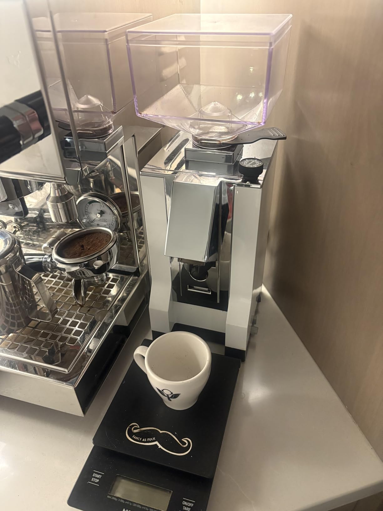 HOMEE Single Dose Hopper with Silicone Bellow and Aluminum Lid customer photo 1