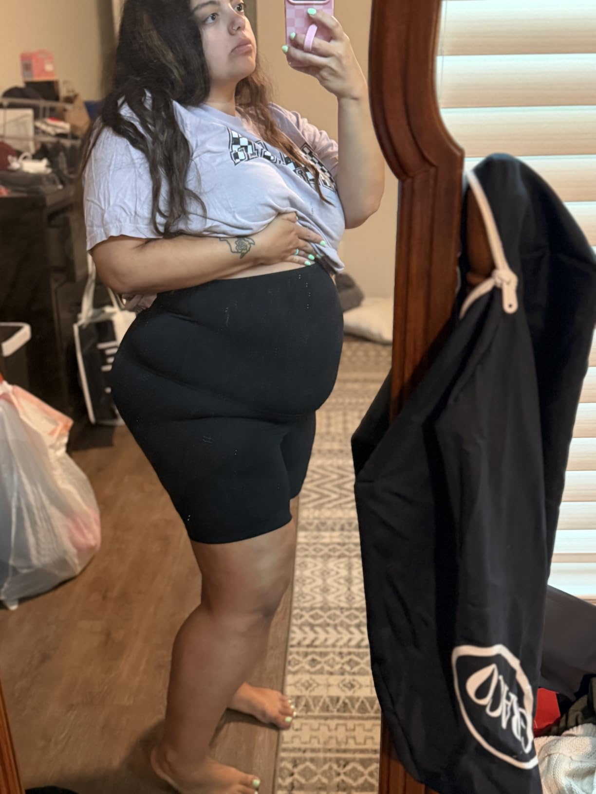 CRZ YOGA Maternity Biker Shorts 6
