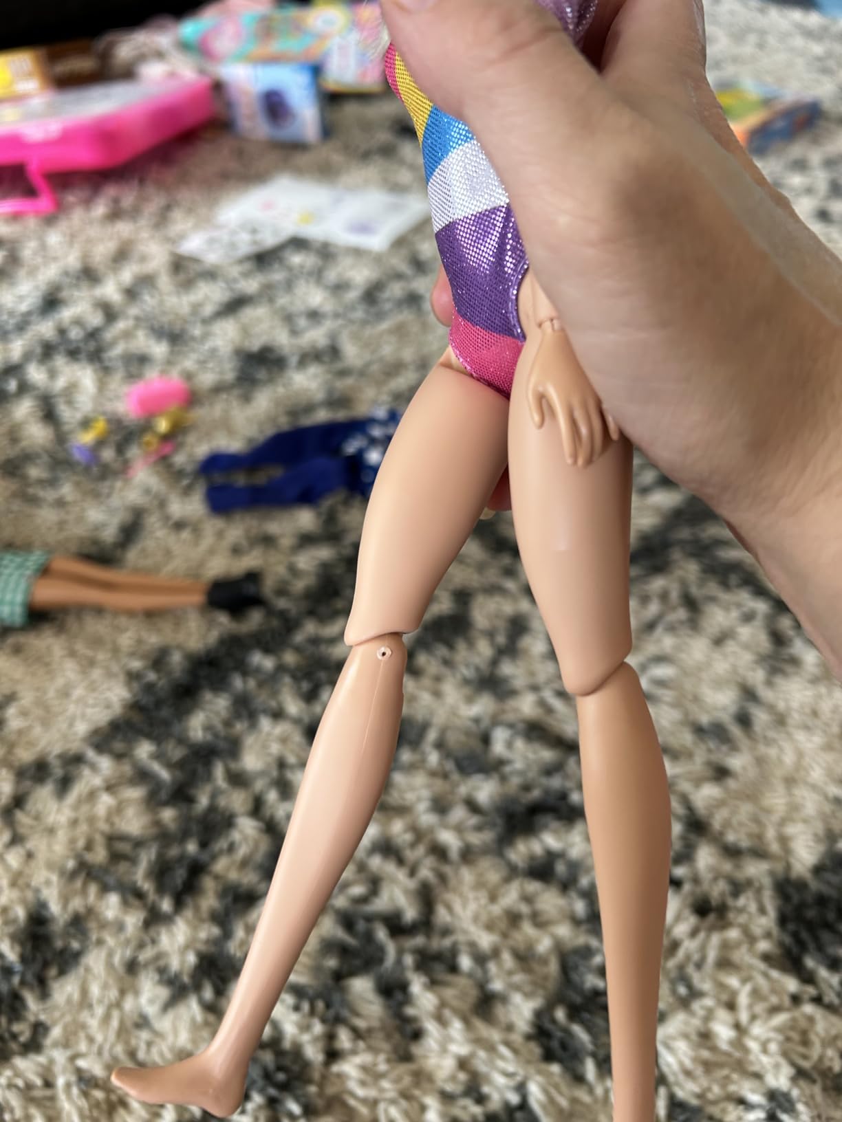 Barbie Gymnastics Doll & Accessories Playset customer photo 2