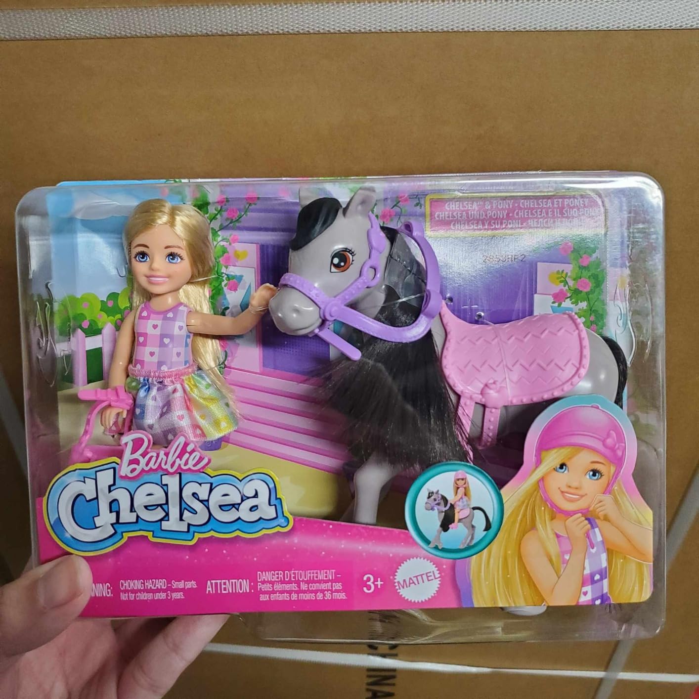 Barbie Club Chelsea Doll, Horse & Riding Theme Playset customer photo 2