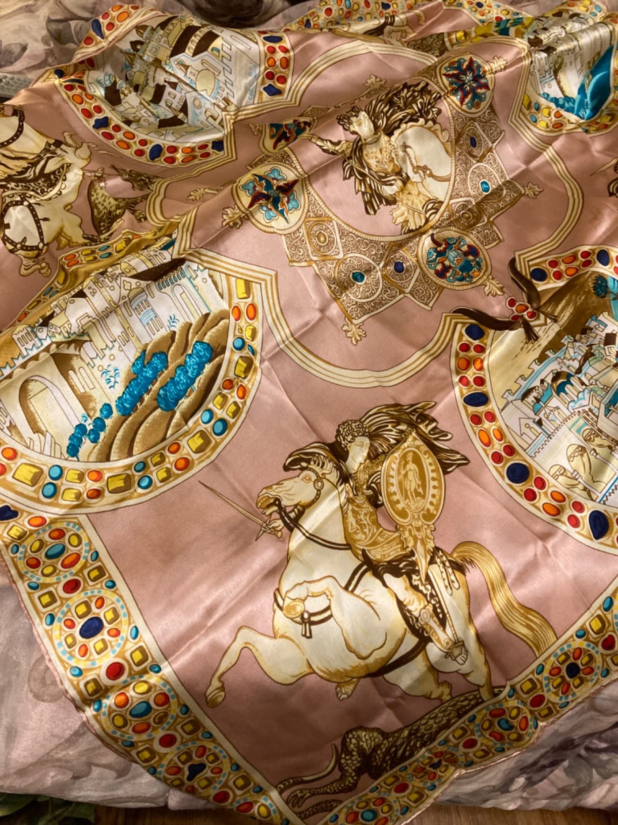 ANDANTINO 100% Silk Scarf 43