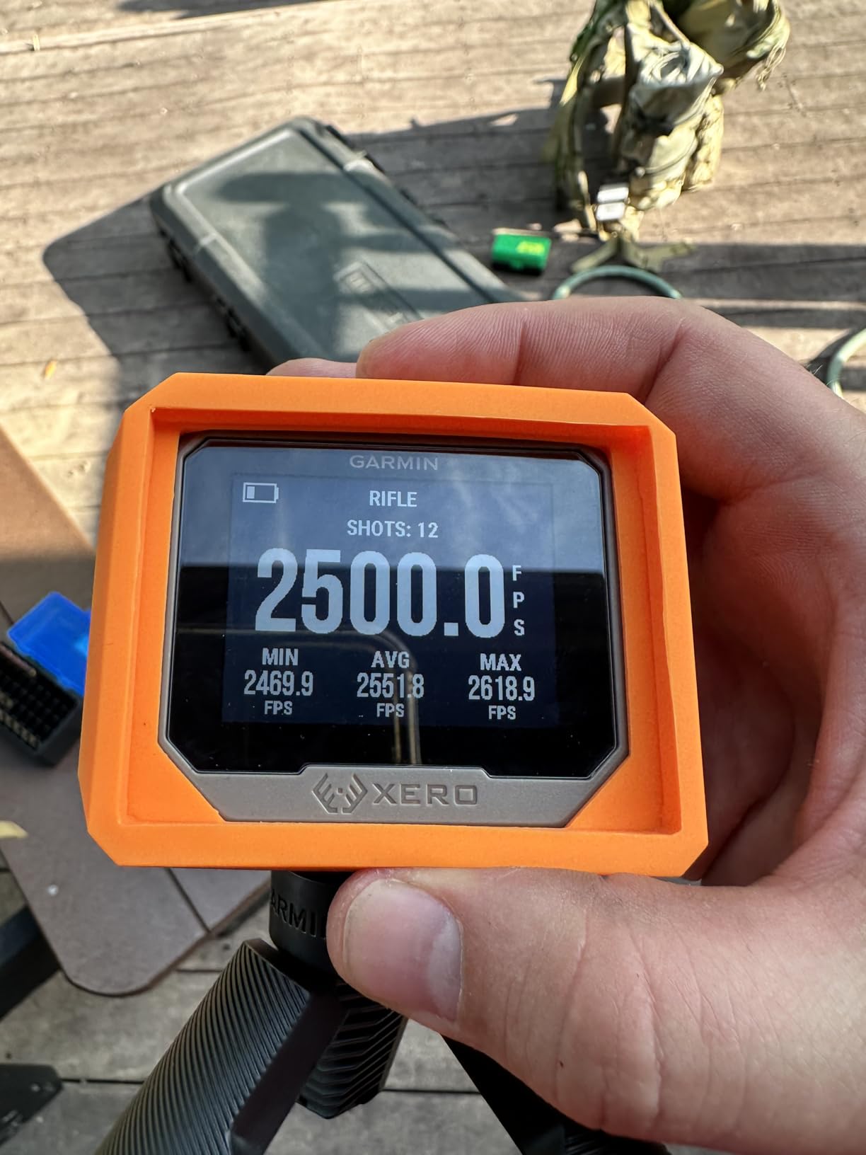 Garmin Xero® C1 Pro, Compact Ballistics Chronograph customer photo 1