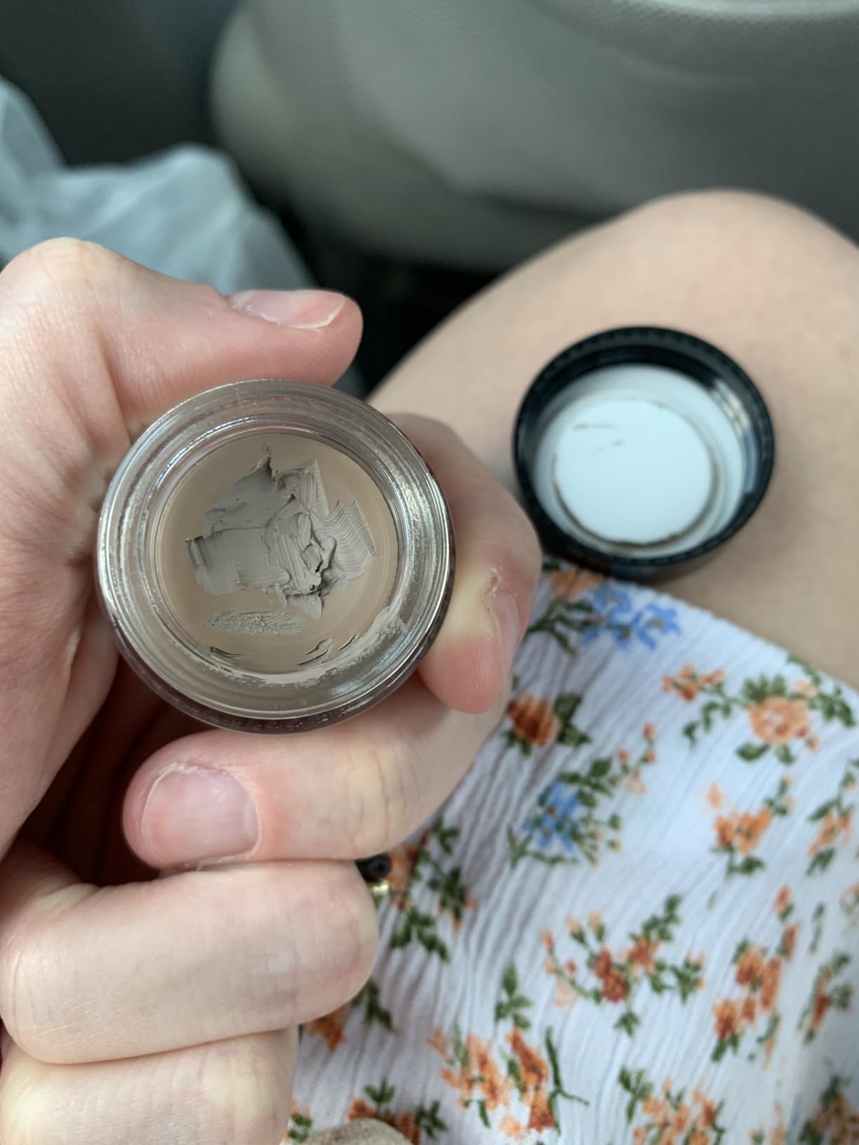 LAVONE Eyebrow Pomade, Waterproof Long-Lasting Brow Pomade, Black customer photo 1