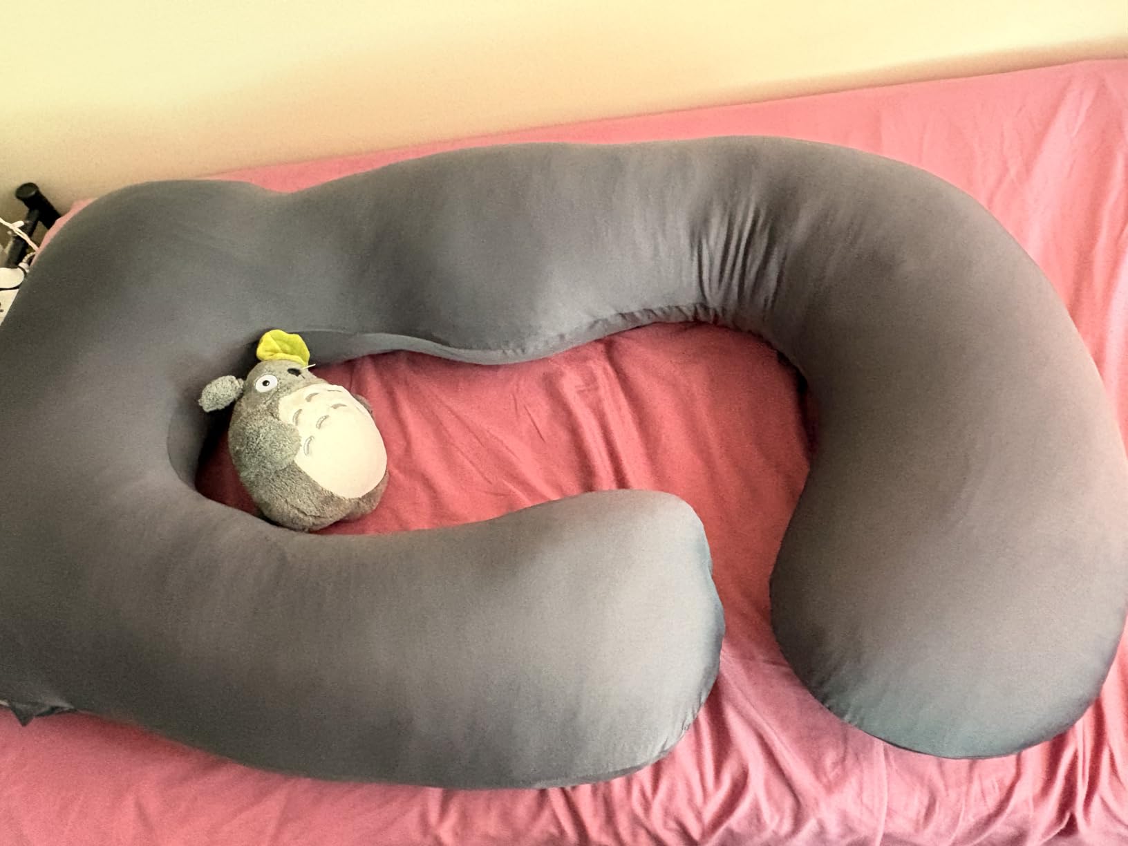 ALLOPERA U Shape Pregnancy Pillow - Full Body Maternity Pillow for Sleeping customer photo 1