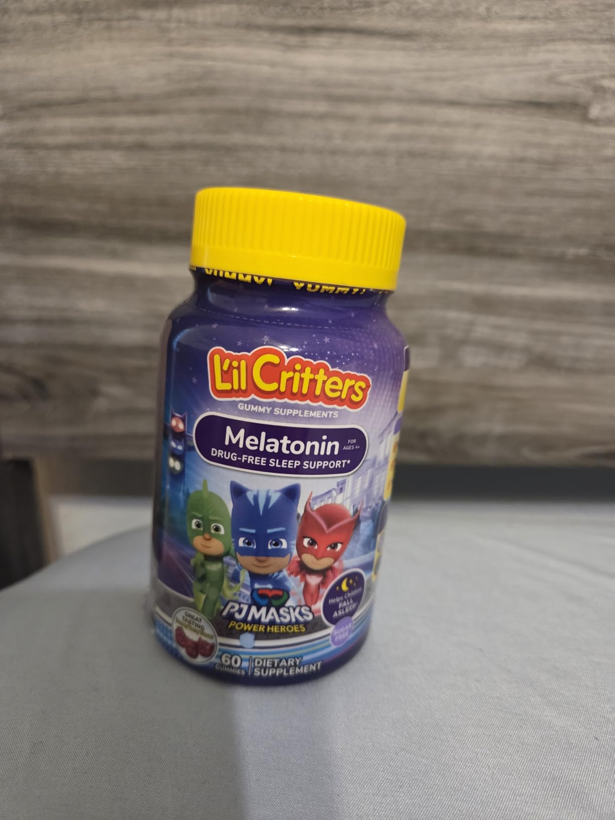 Lil Critters PJ Masks Kids Melatonin 1mg Gummy for Sleep Support customer photo 1