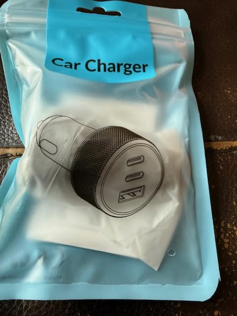 Car Charger USB C, 3 Port 67W Dual USB-C & USB-A Car Phone Charger Adapter customer photo 1