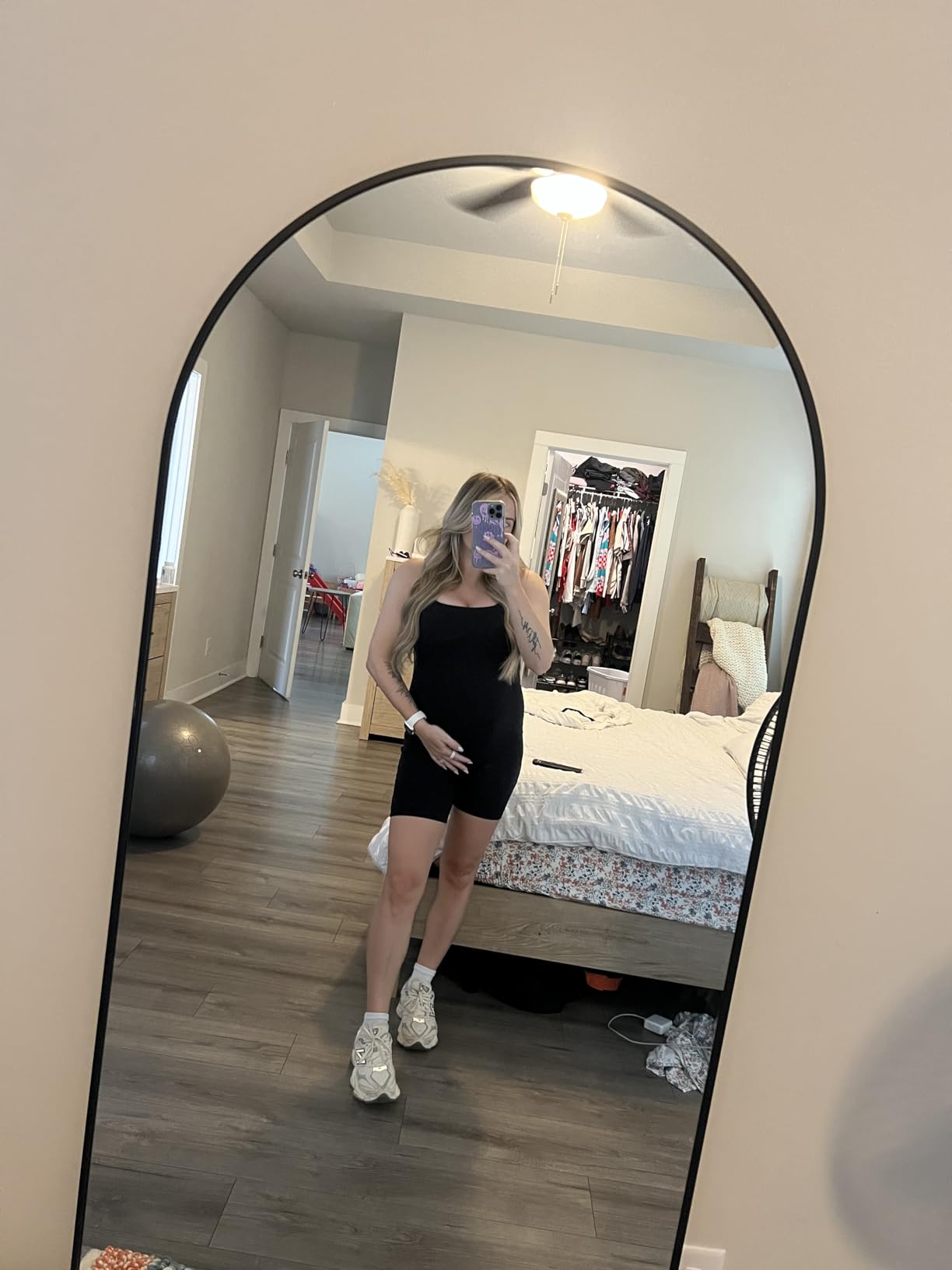 MOMANDA Maternity Jumpsuit Shorts customer photo 1