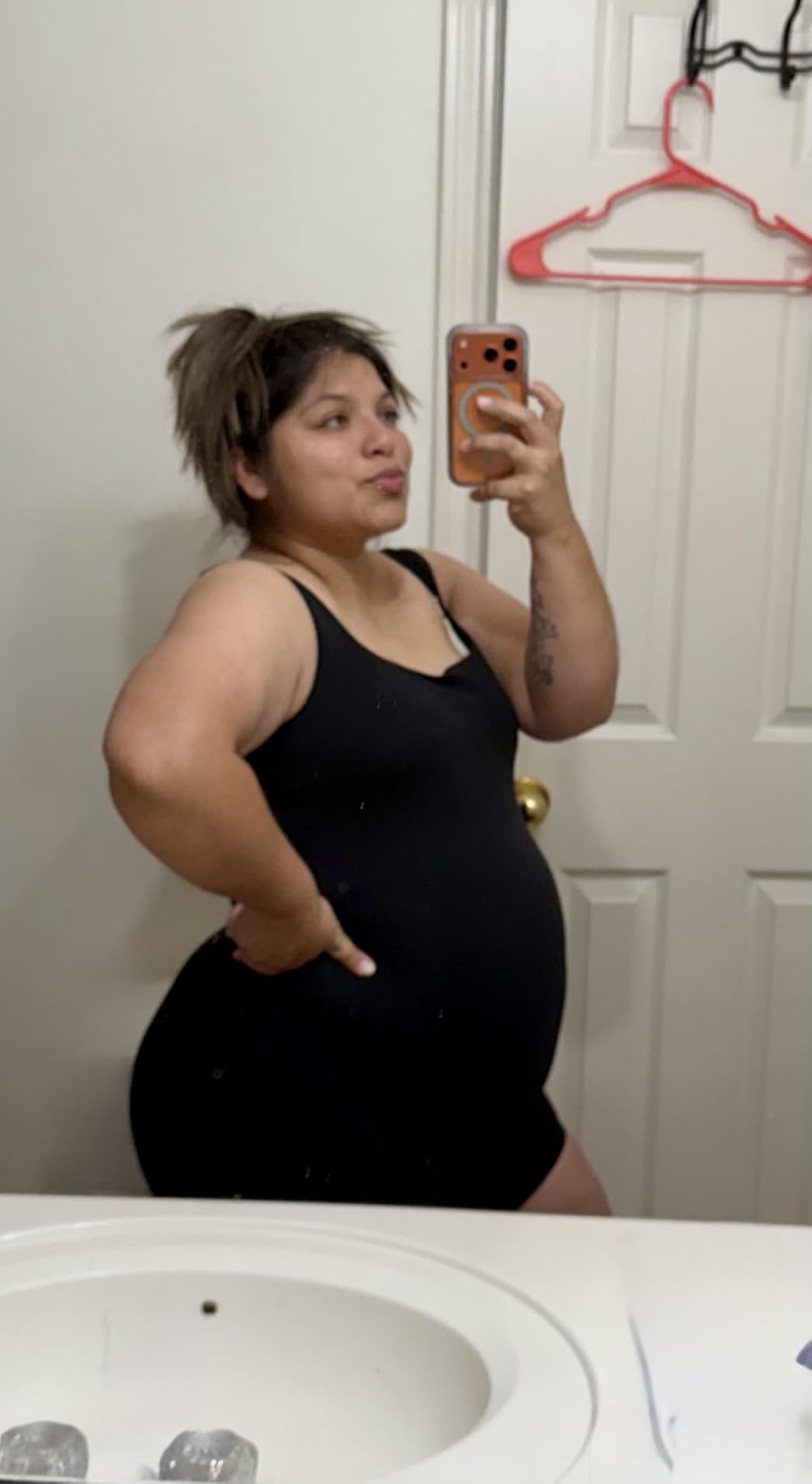 MOMANDA Maternity Jumpsuit Shorts customer photo 2