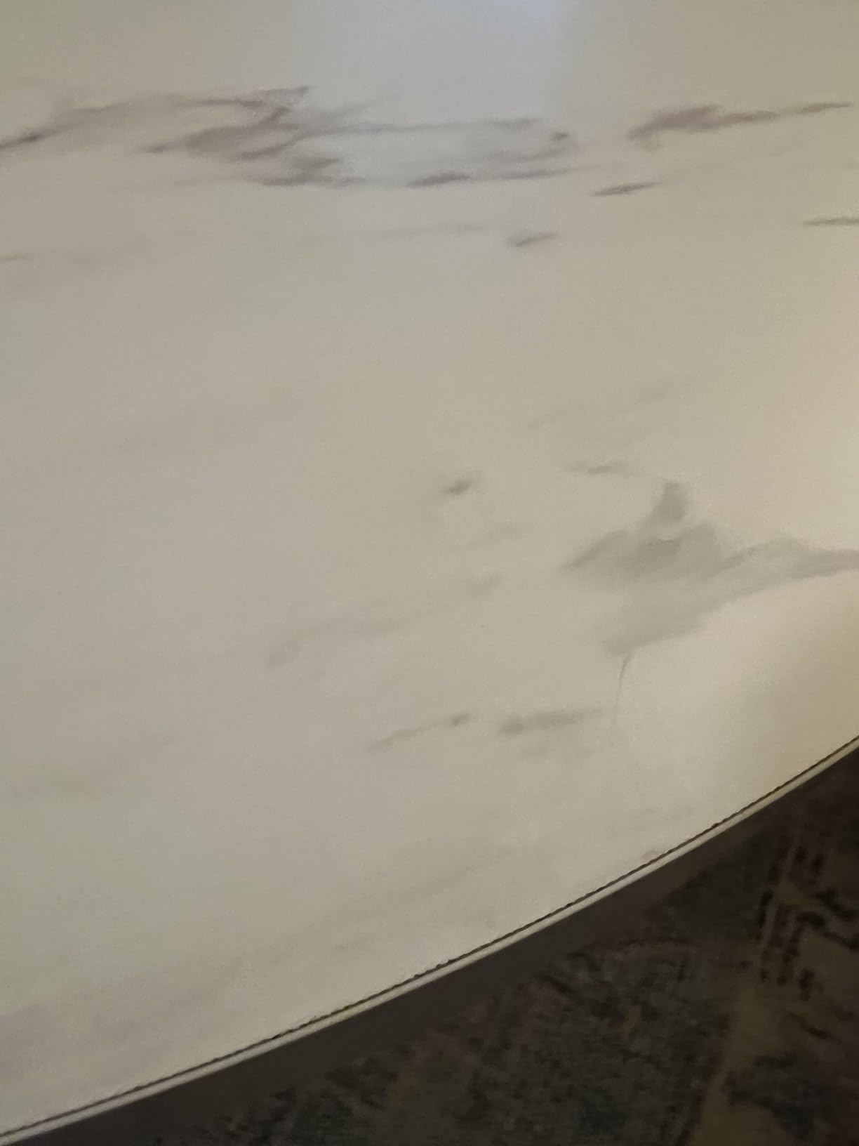 Tribesigns Round Coffee Table with Storage, 31.7